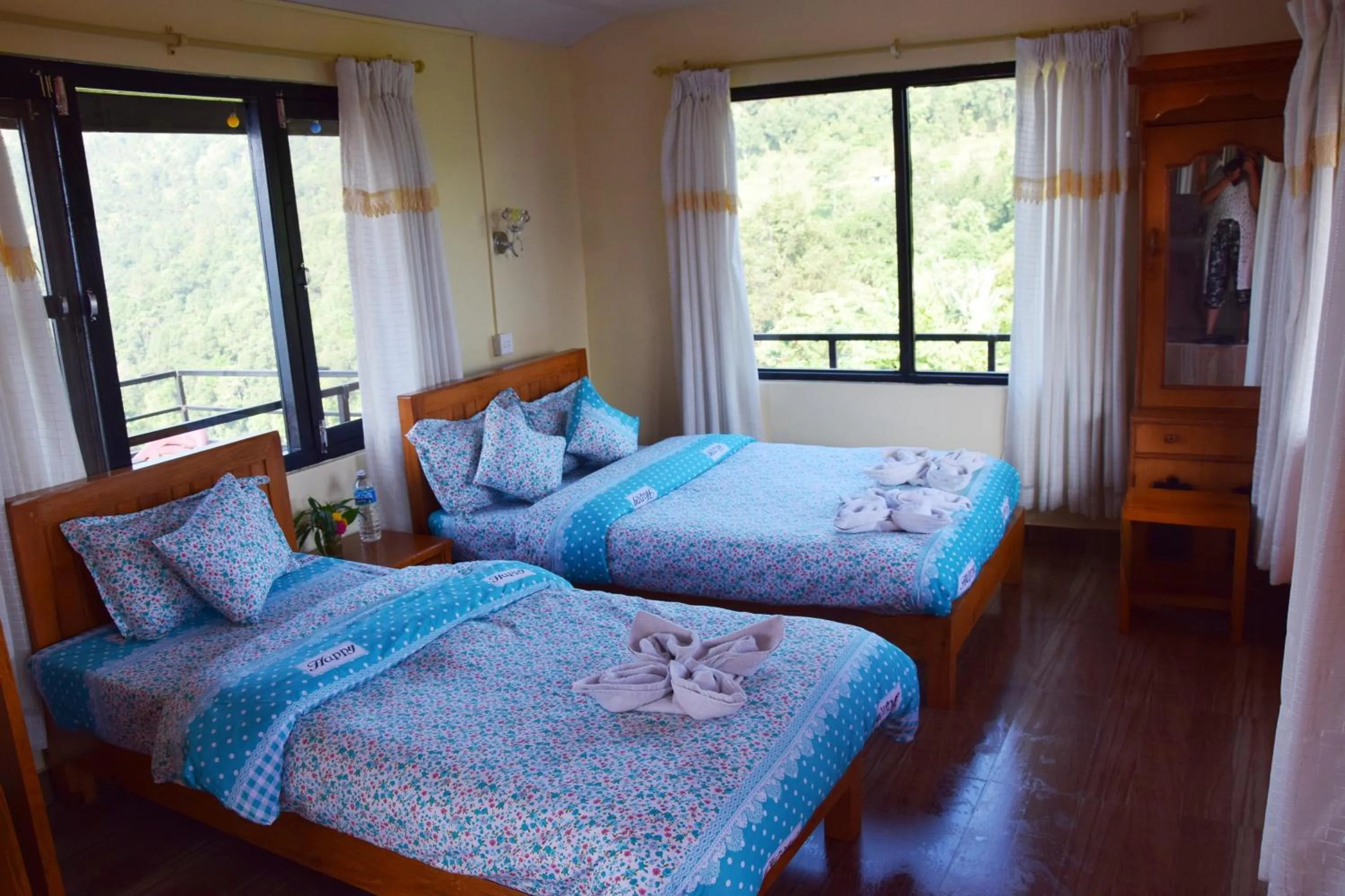 Bed in Siddhartha Garden Ayurveda
