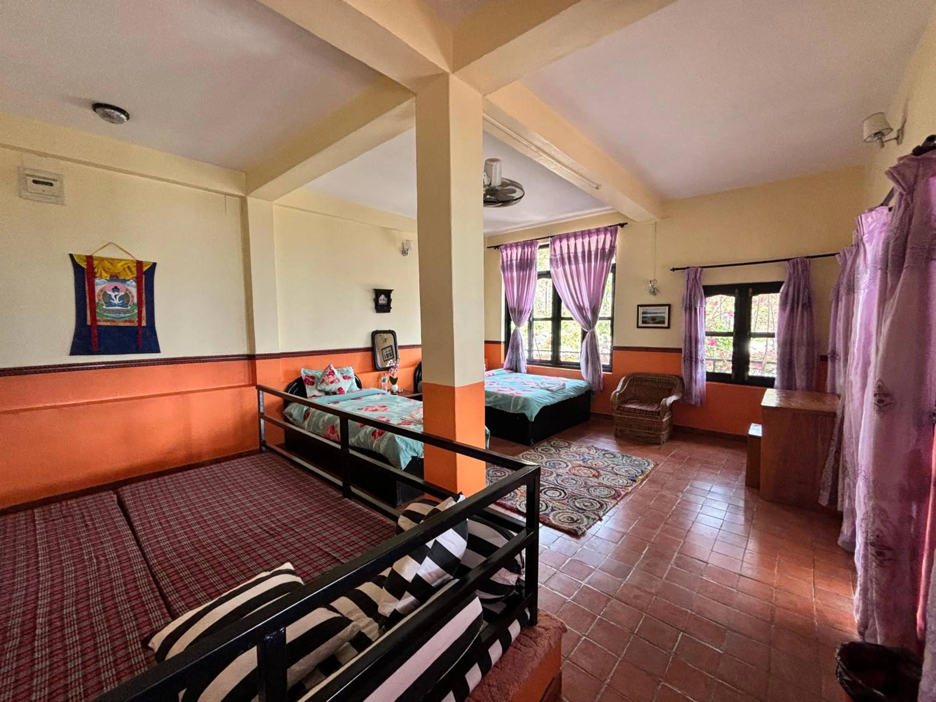 Bed in Siddhartha Garden Ayurveda