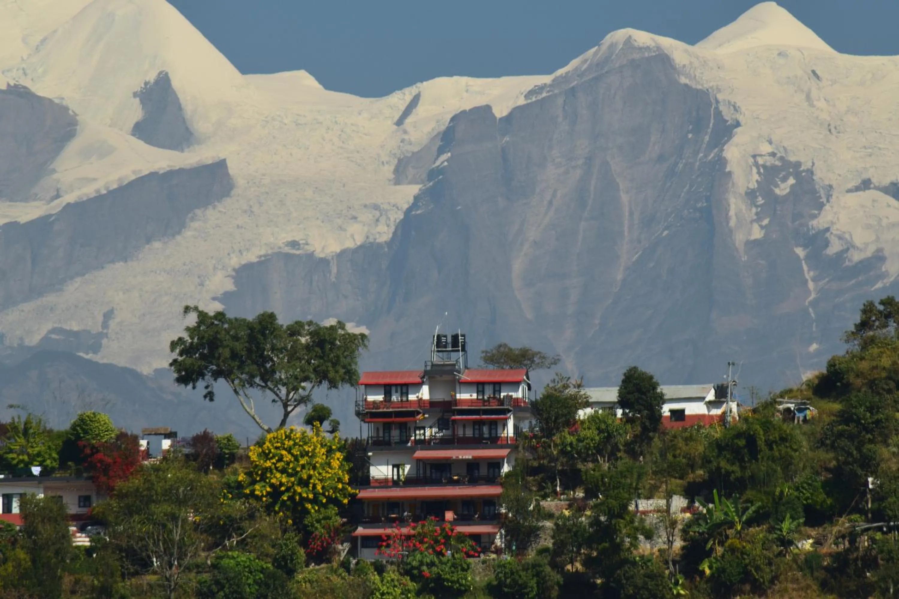 Mountain view in Siddhartha Garden Ayurveda