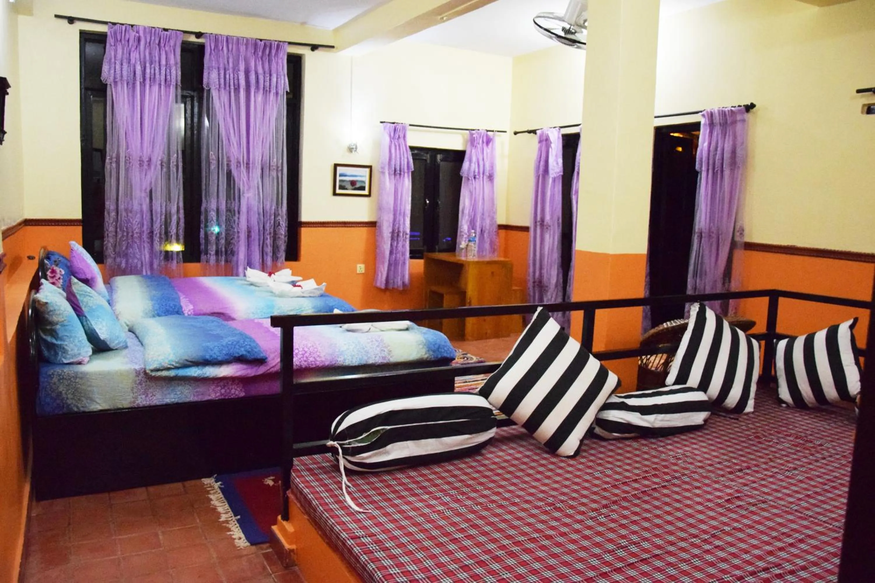 Photo of the whole room, Bed in Siddhartha Garden Ayurveda