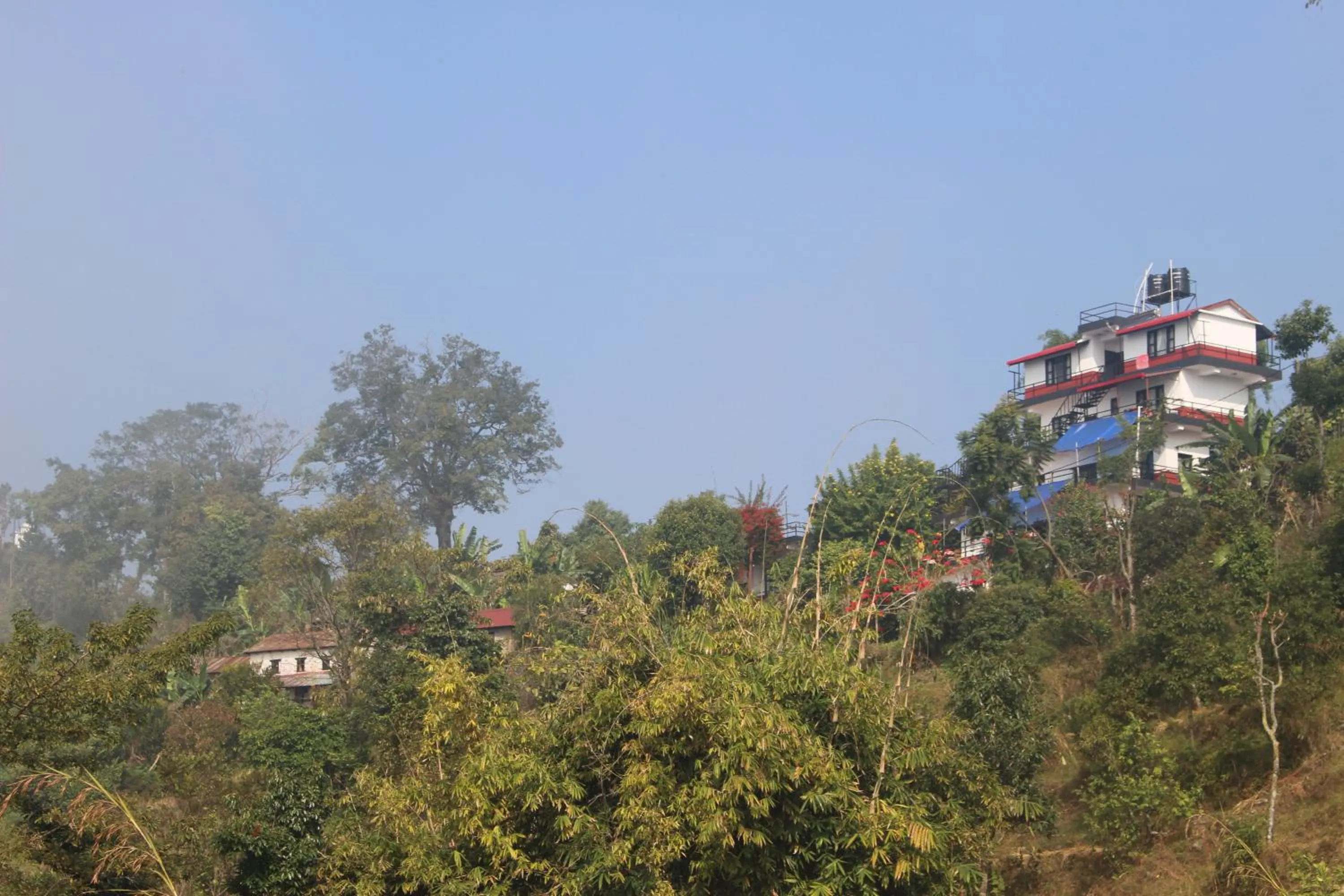 Hiking in Siddhartha Garden Ayurveda