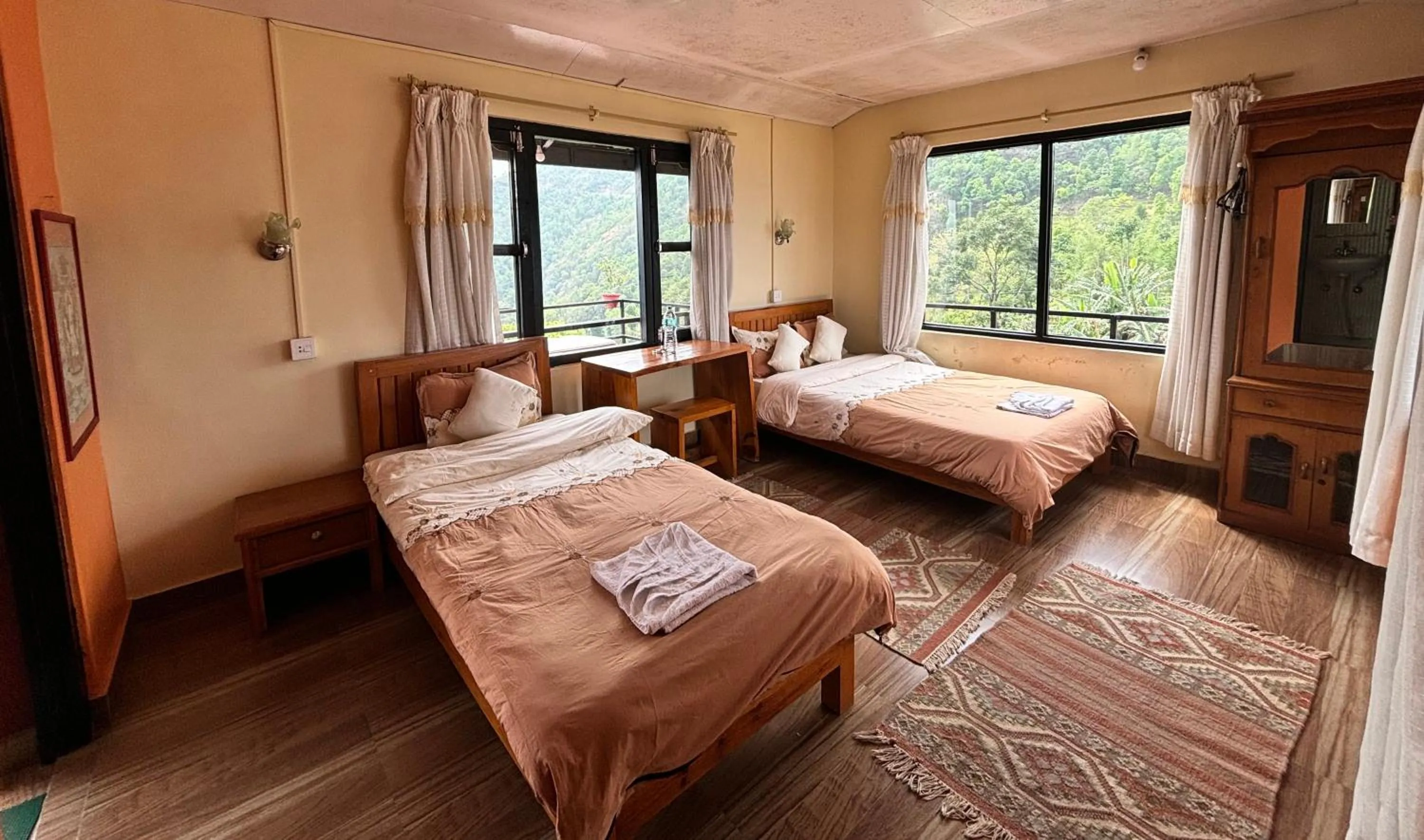 Bed in Siddhartha Garden Ayurveda