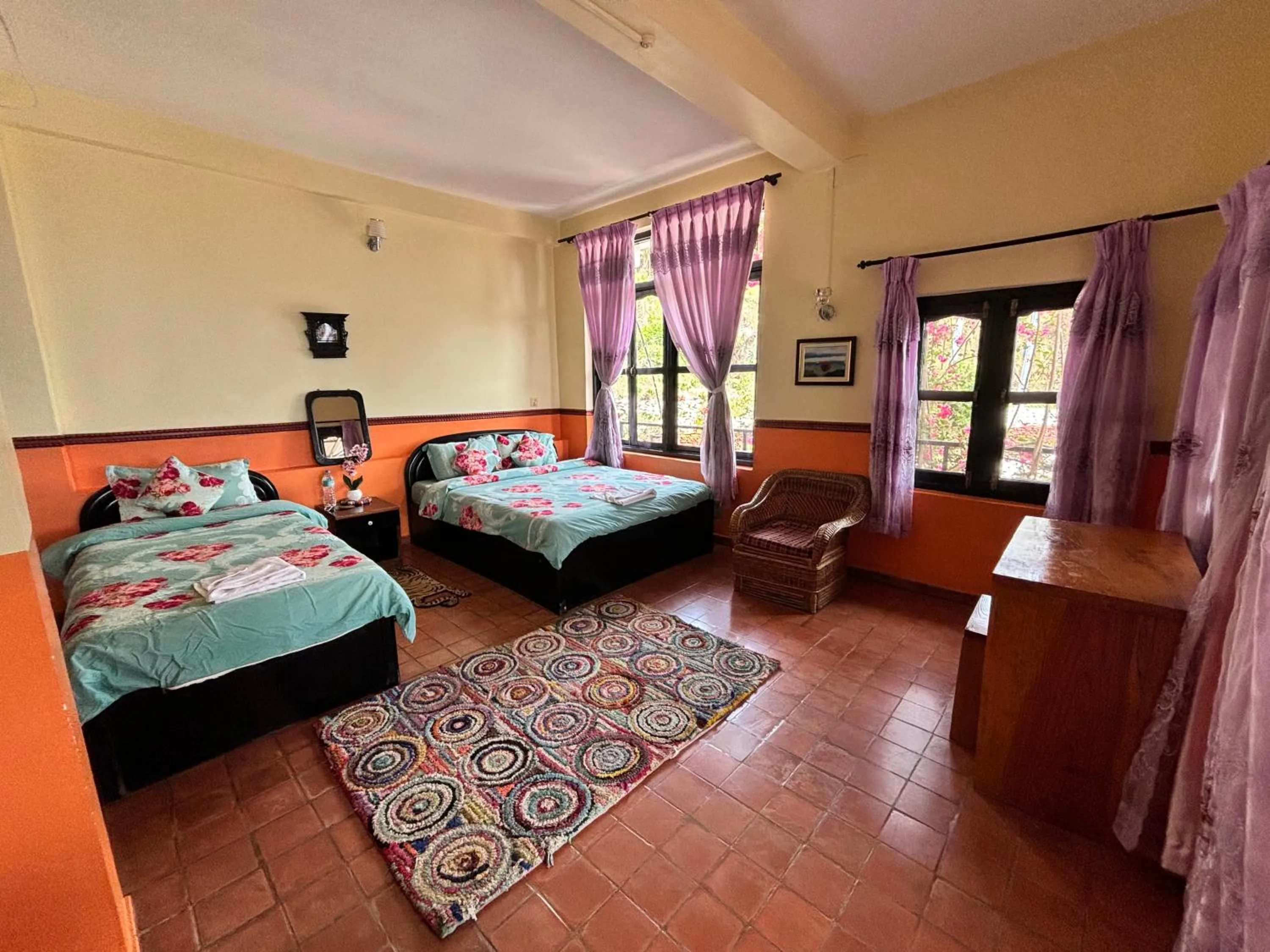 Bed in Siddhartha Garden Ayurveda