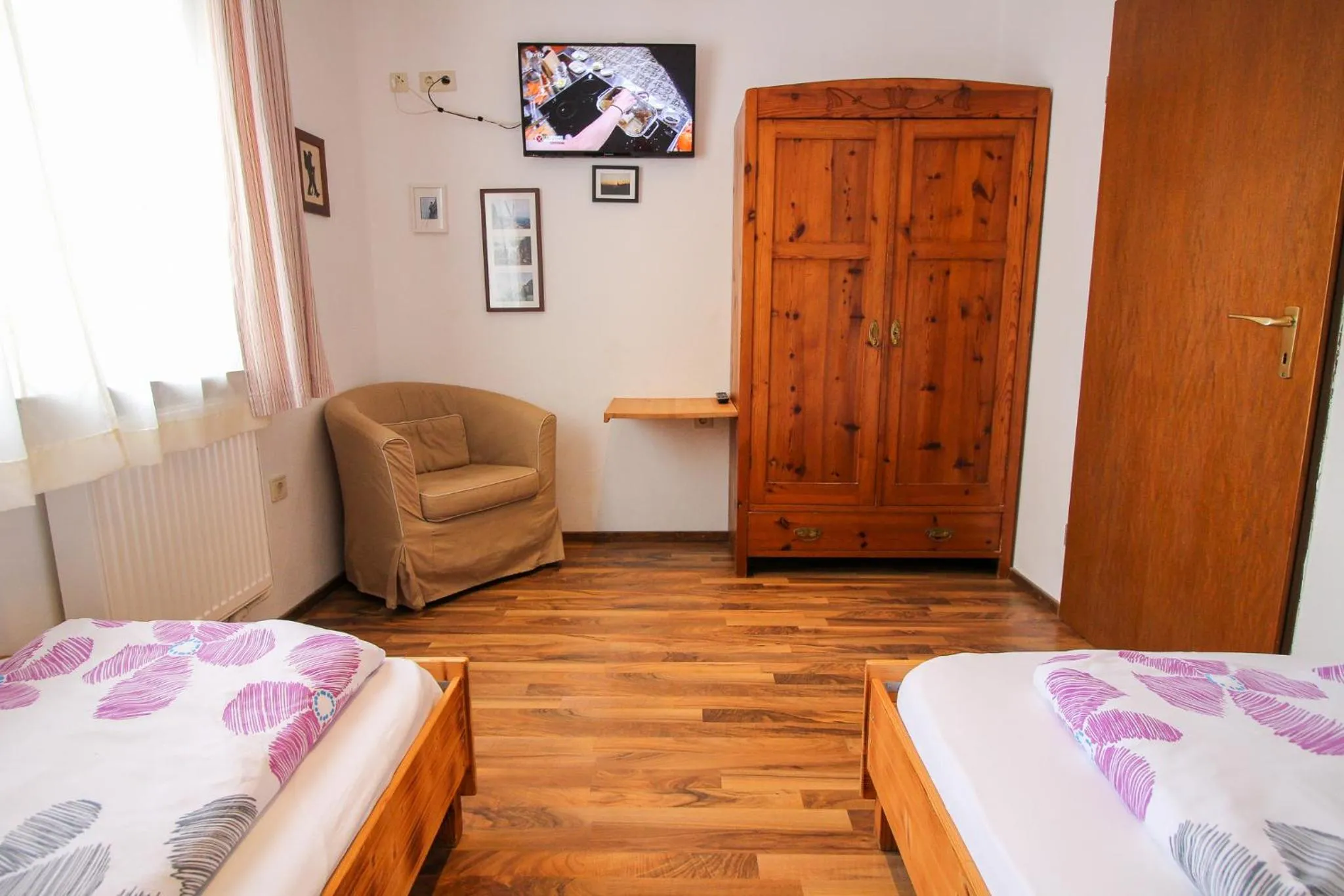 Bedroom, Bed in Haus Kinspergher