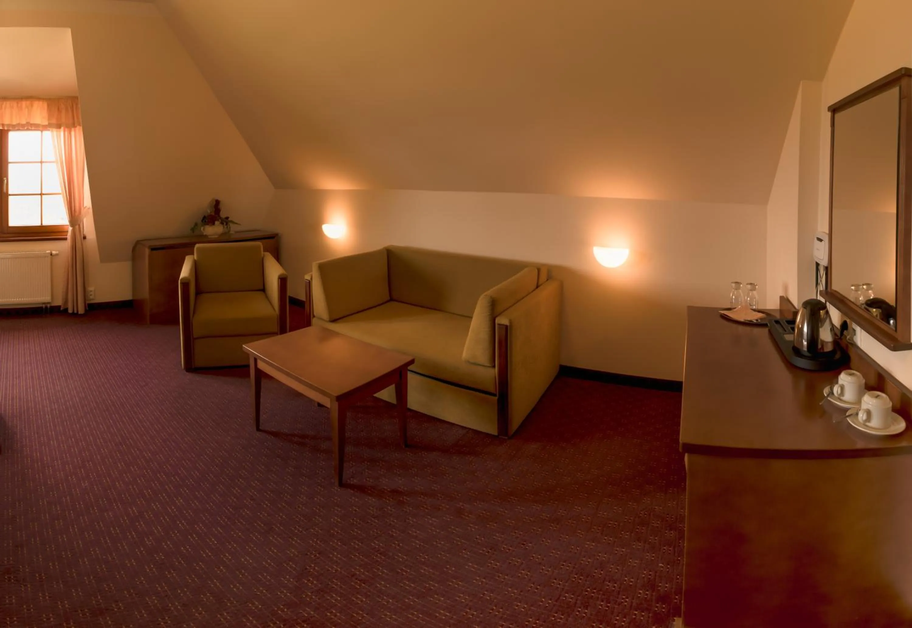 Living room in Hotel VÍTKOVA HORA