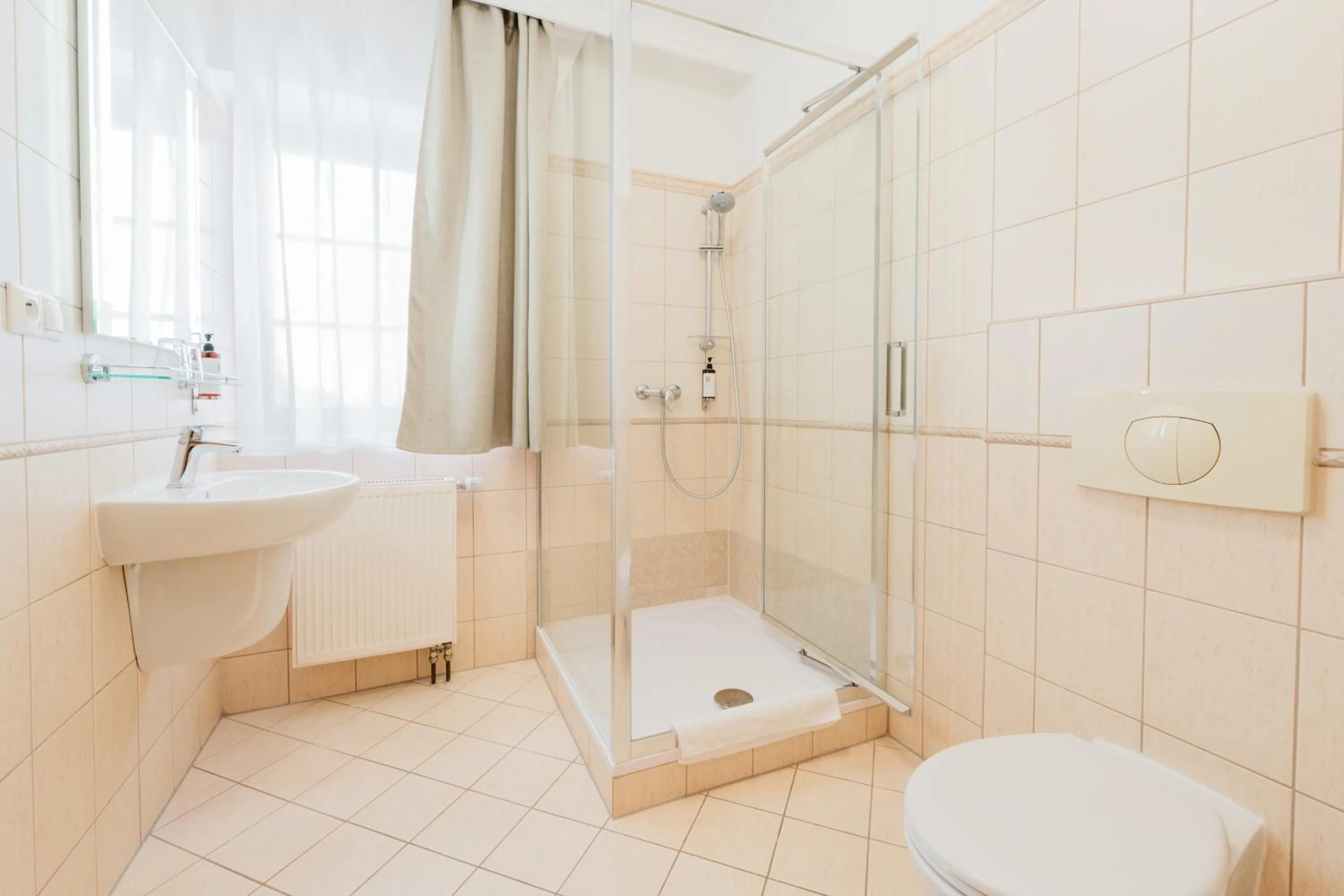 Bathroom in Hotel VÍTKOVA HORA