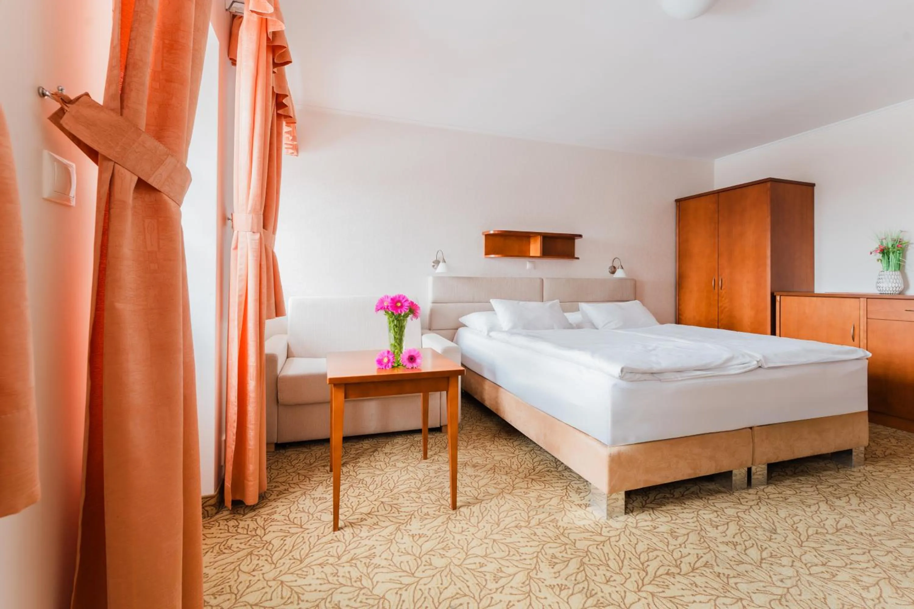 Bed in Hotel VÍTKOVA HORA