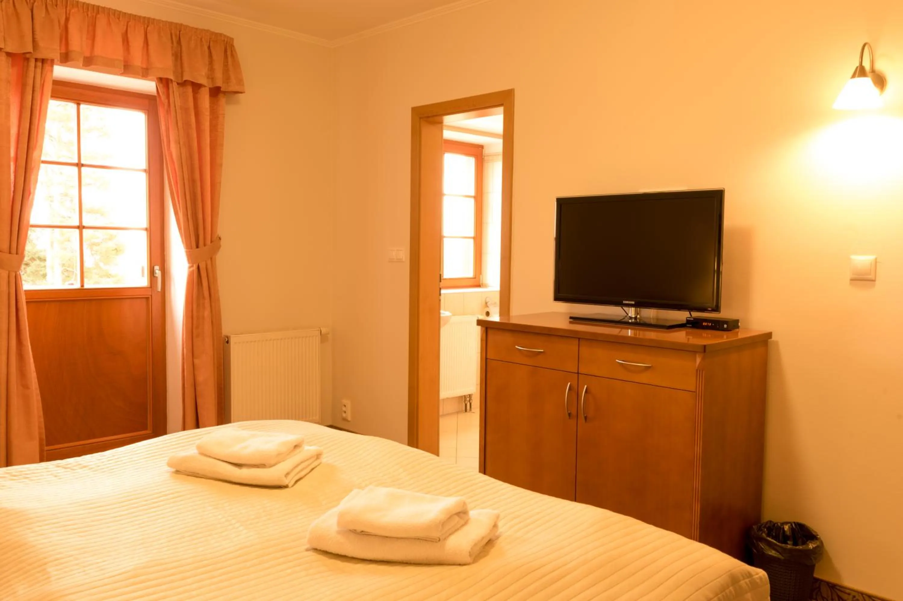 Bed in Hotel VÍTKOVA HORA