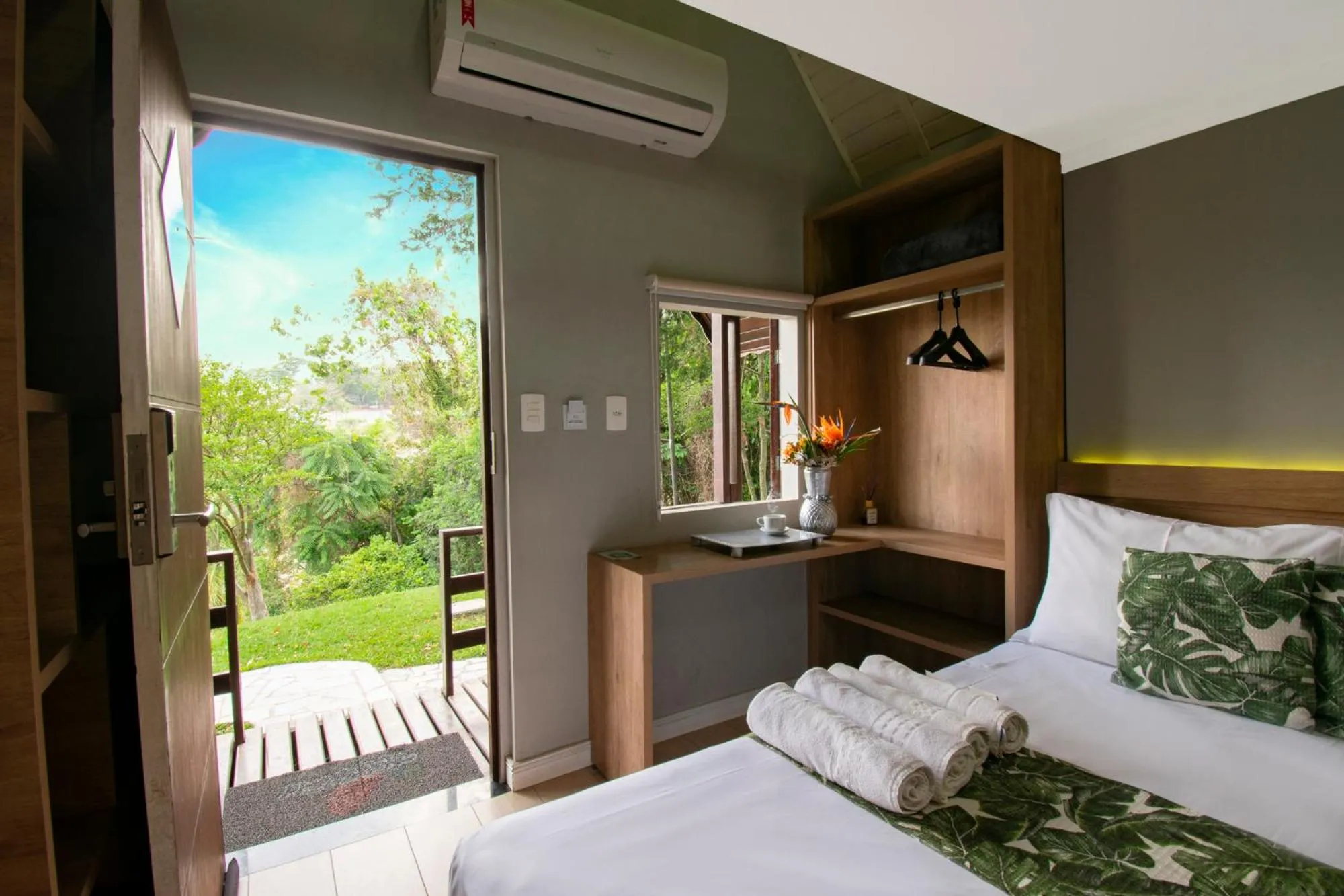 Bed in Cabana's Acqua Hotel