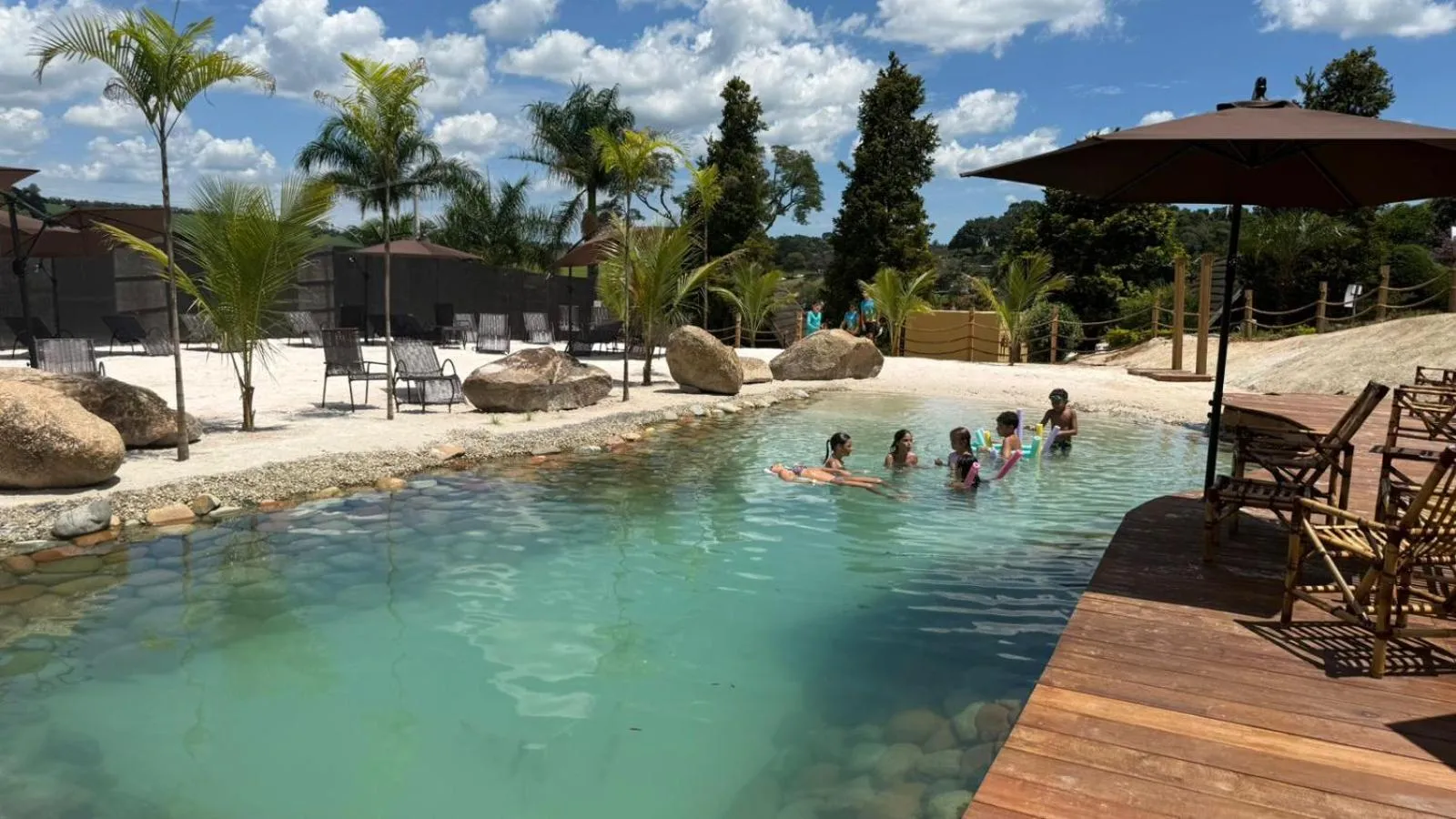 Swimming pool in Cabana's Acqua Hotel