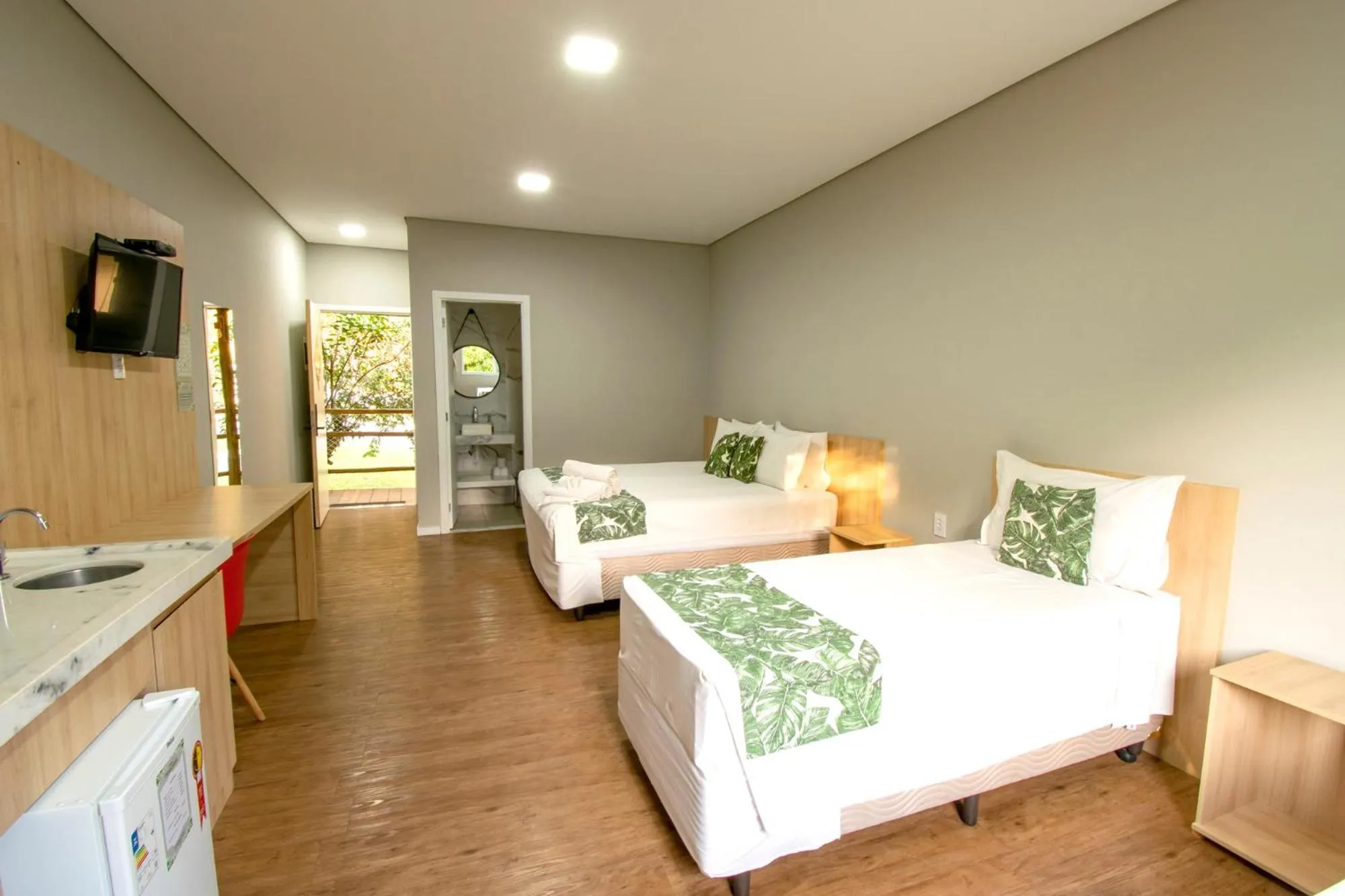 TV and multimedia, Bed in Cabana's Acqua Hotel