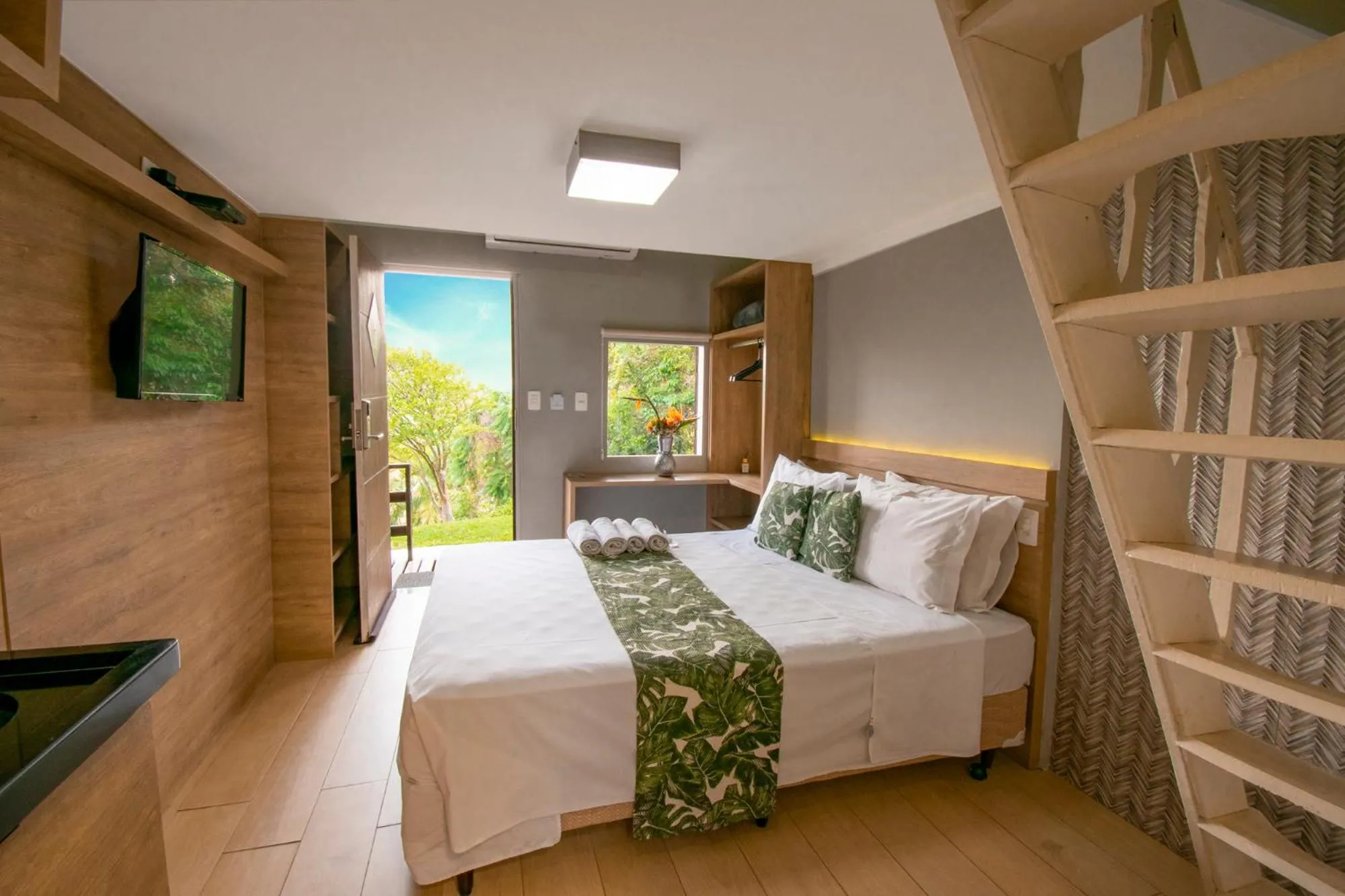 Bed in Cabana's Acqua Hotel