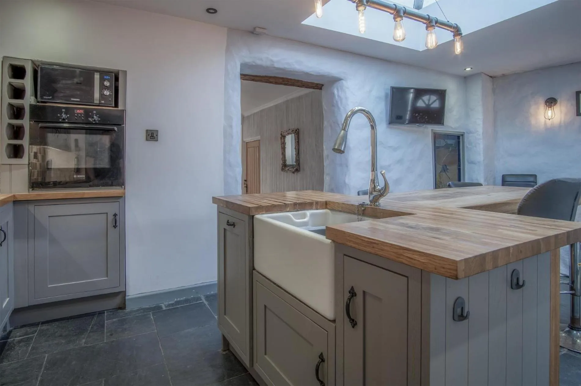 Floor plan in Cambrian Cottage - 3 Bedroom Cottage - Tenby