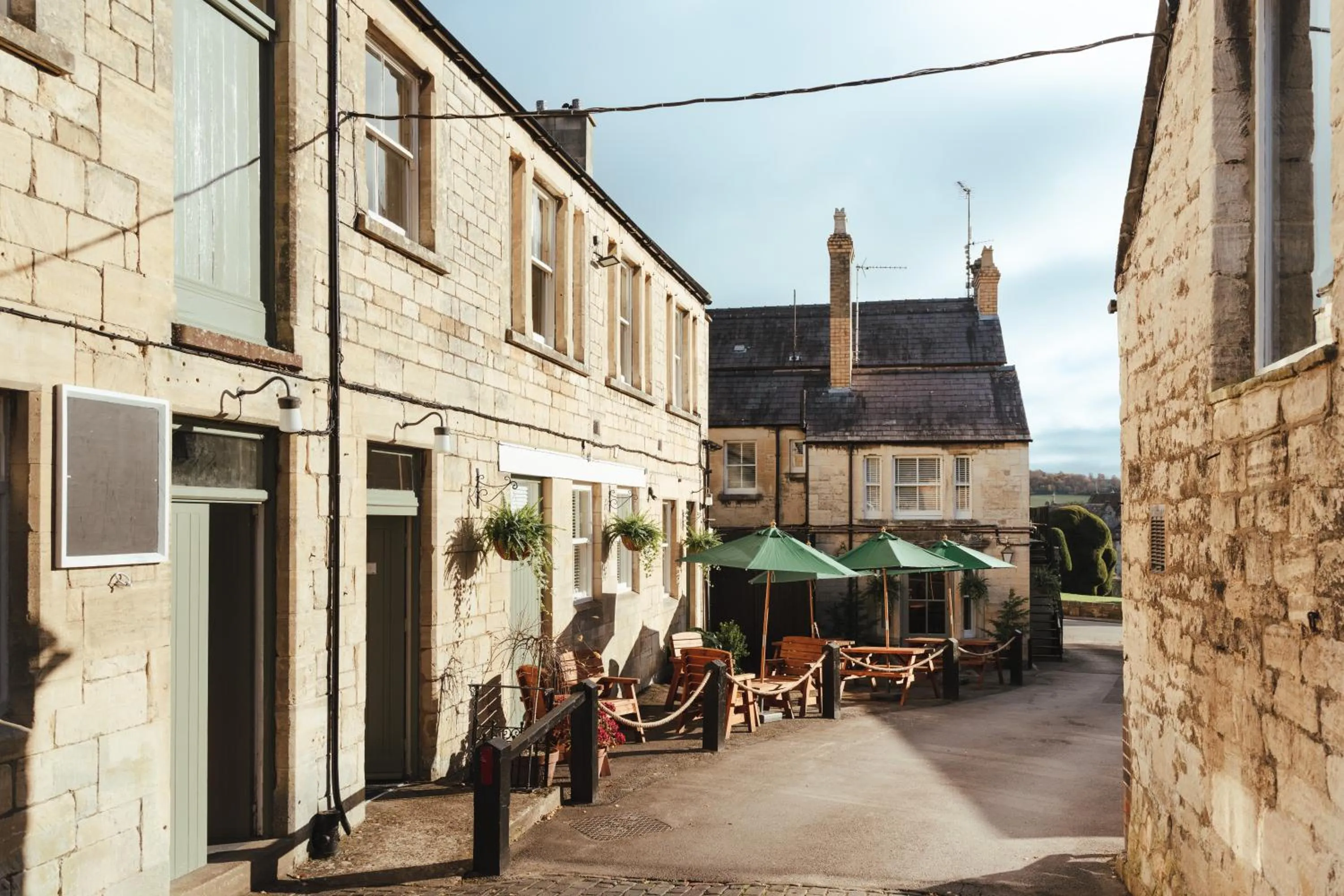 Balcony/Terrace in The Falcon Inn