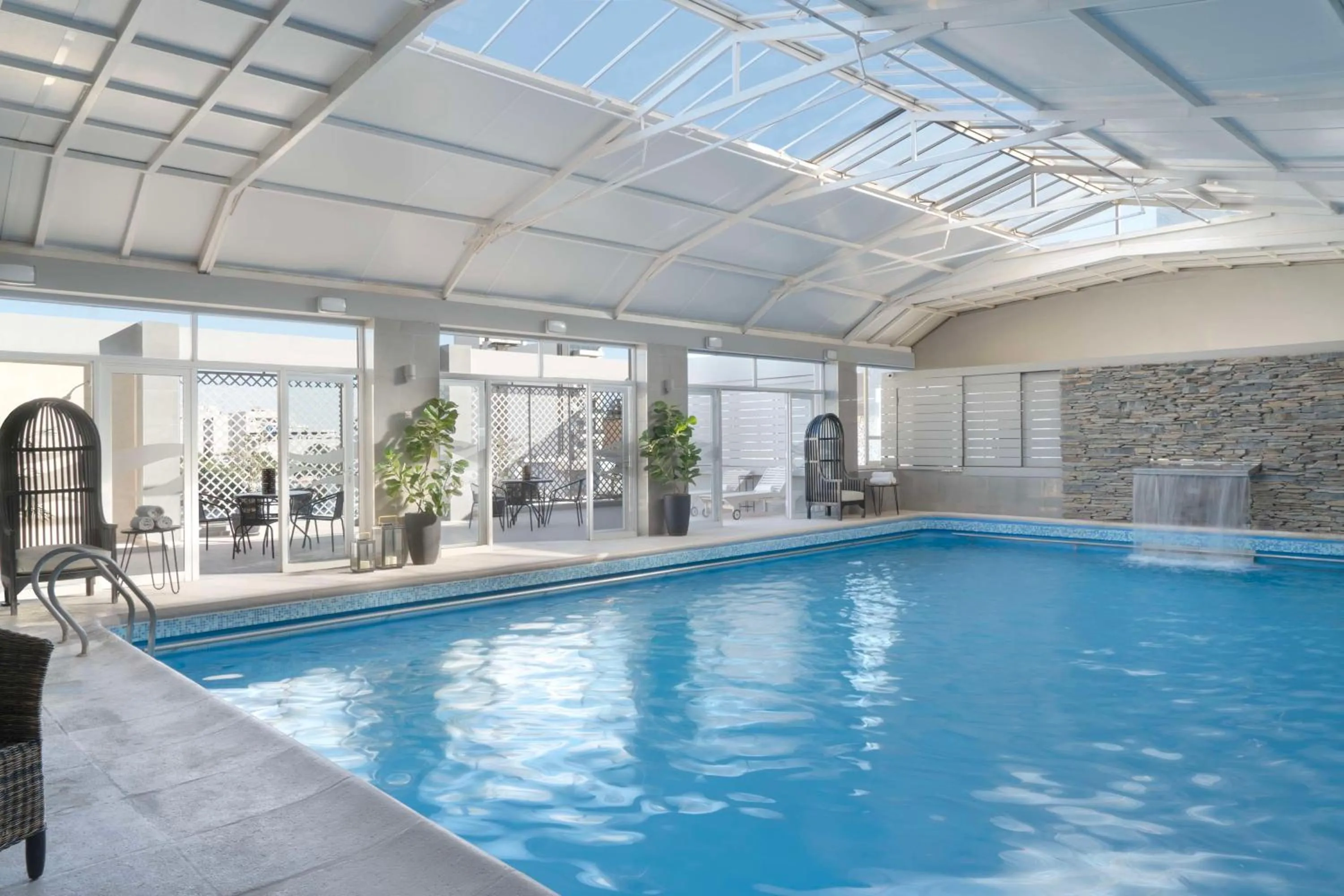 Pool view in NH Santiago del Estero