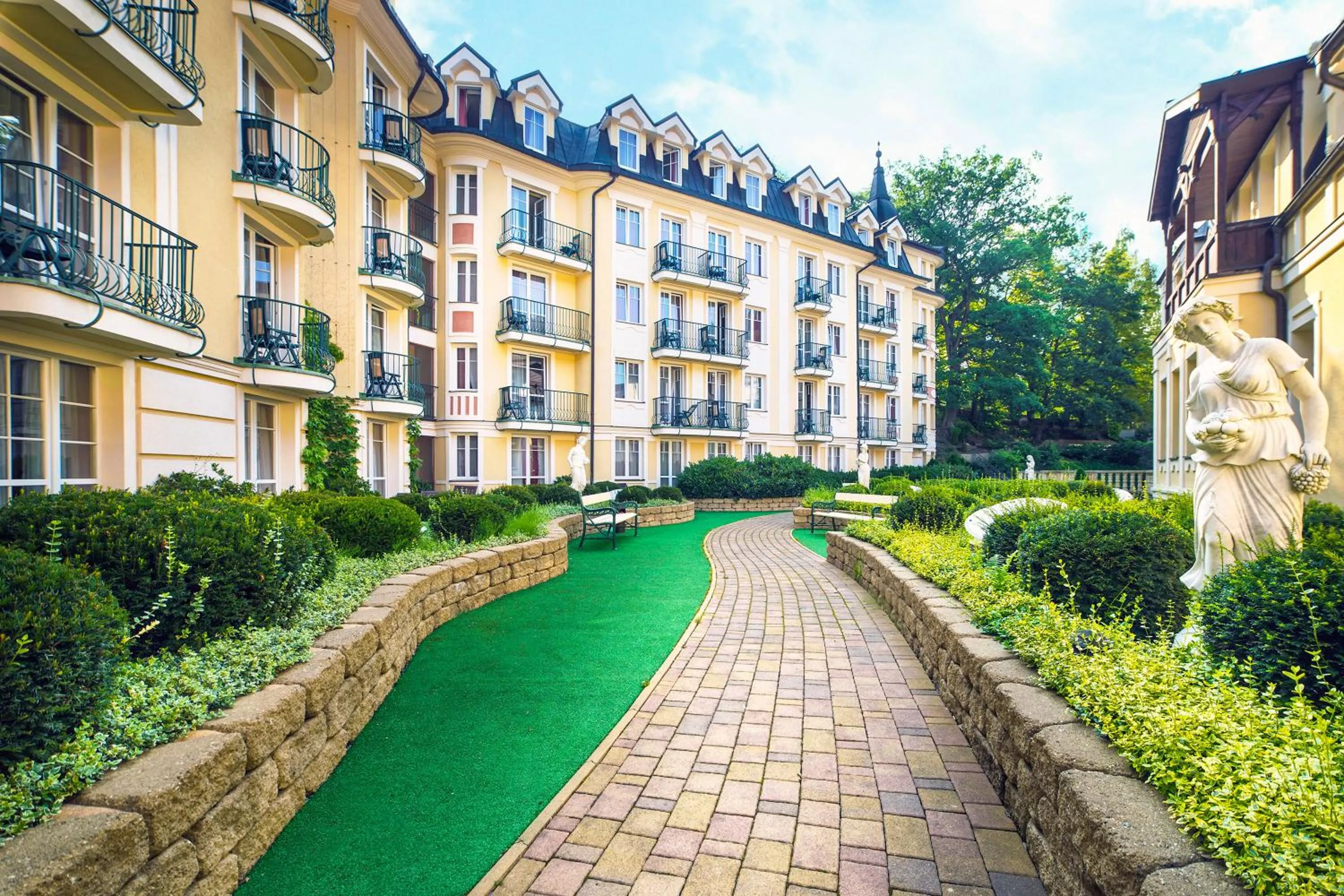 Garden in Carlsbad Plaza Medical Spa & Wellness hotel