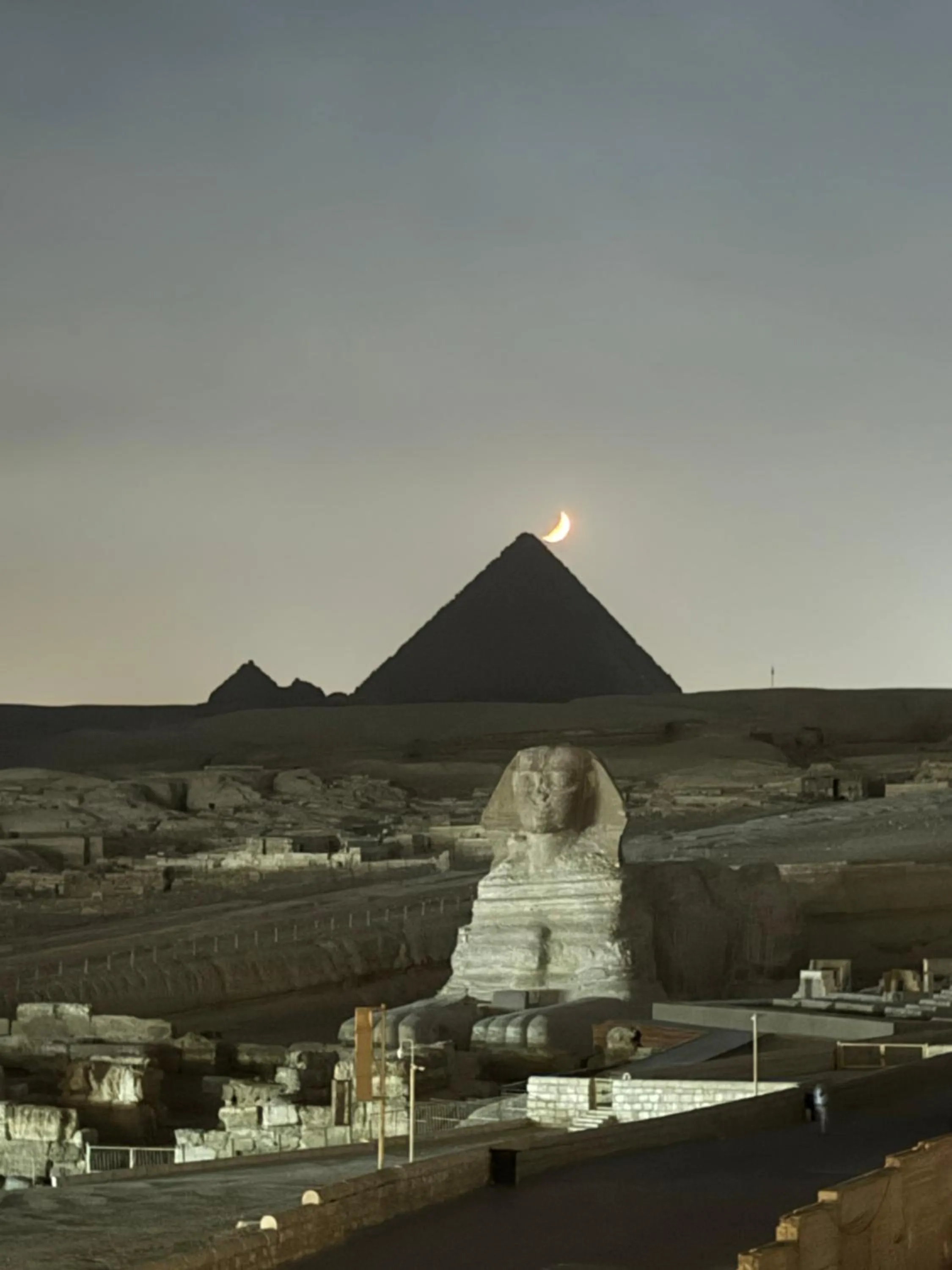 Landmark view in Seven Pyramids View Inn