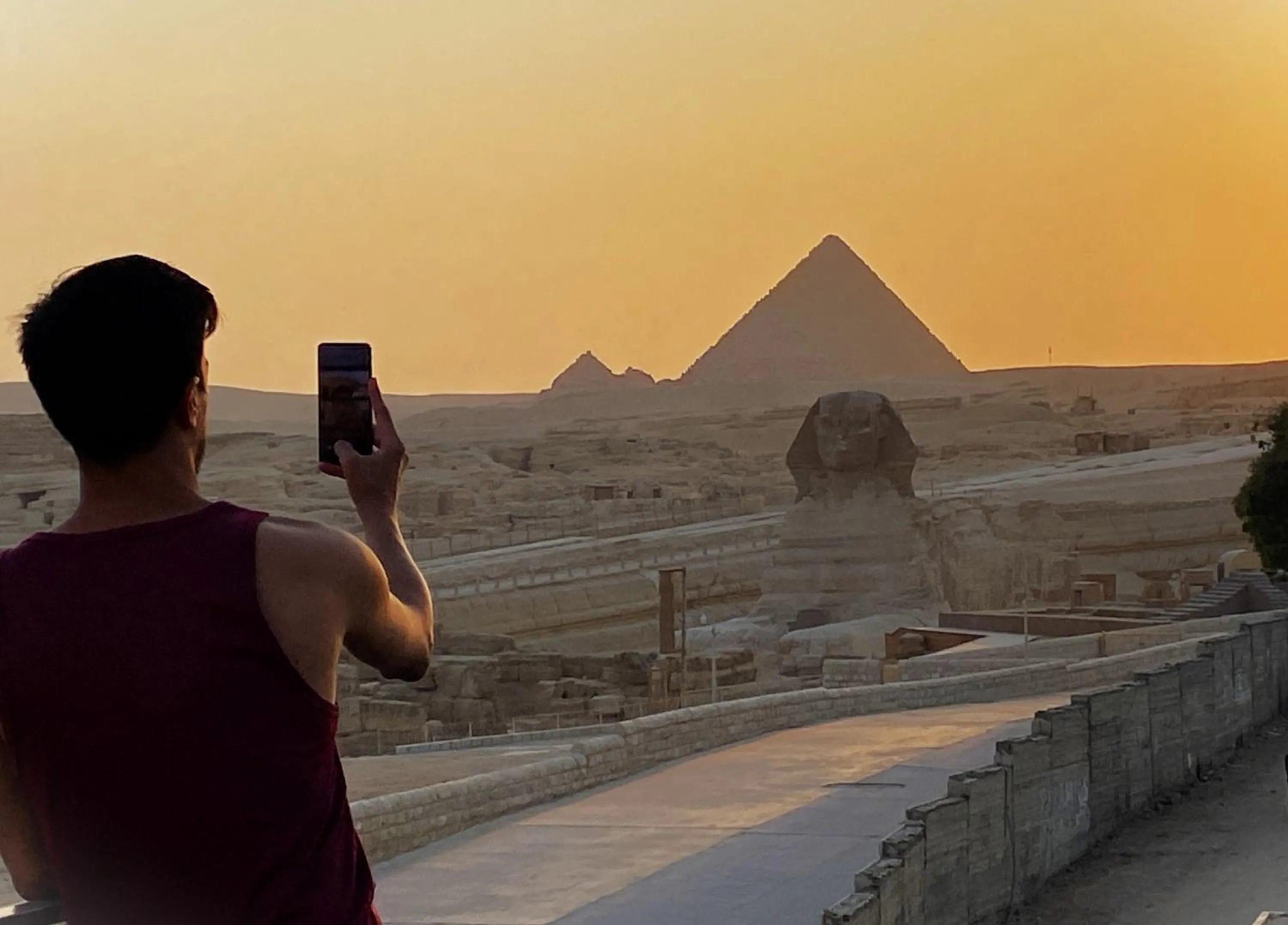 Nearby landmark in Seven Pyramids View Inn