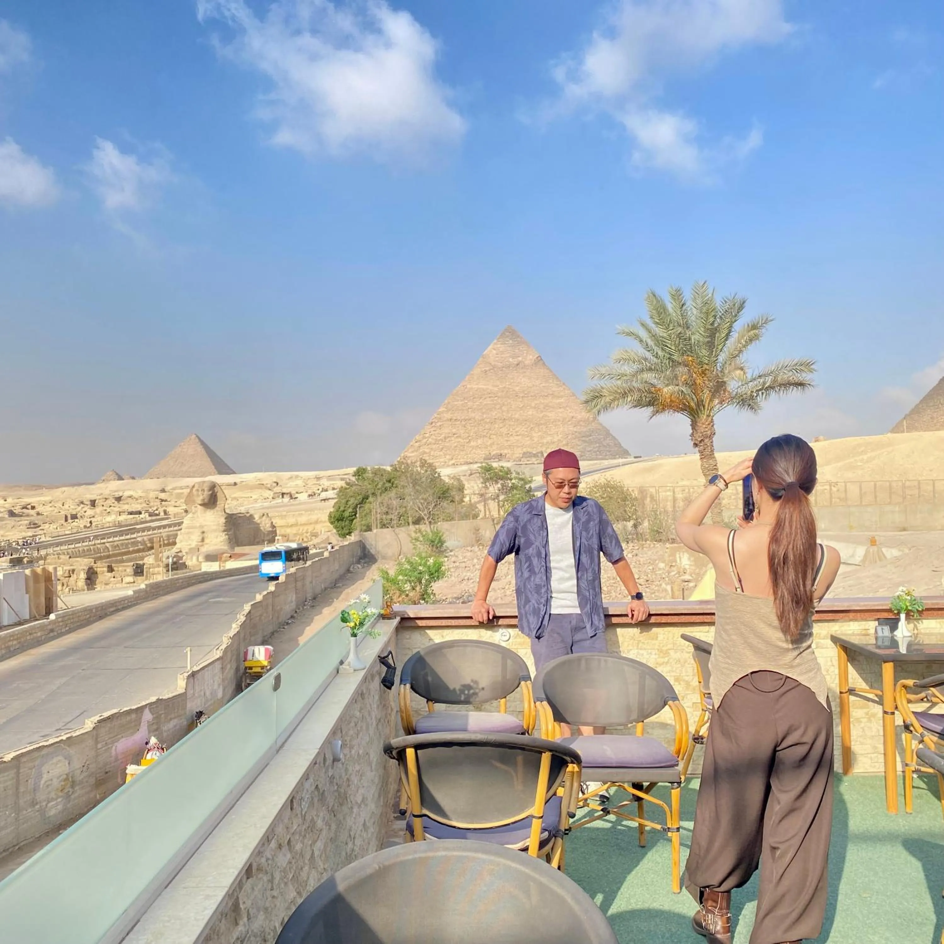 Day in Seven Pyramids View Inn