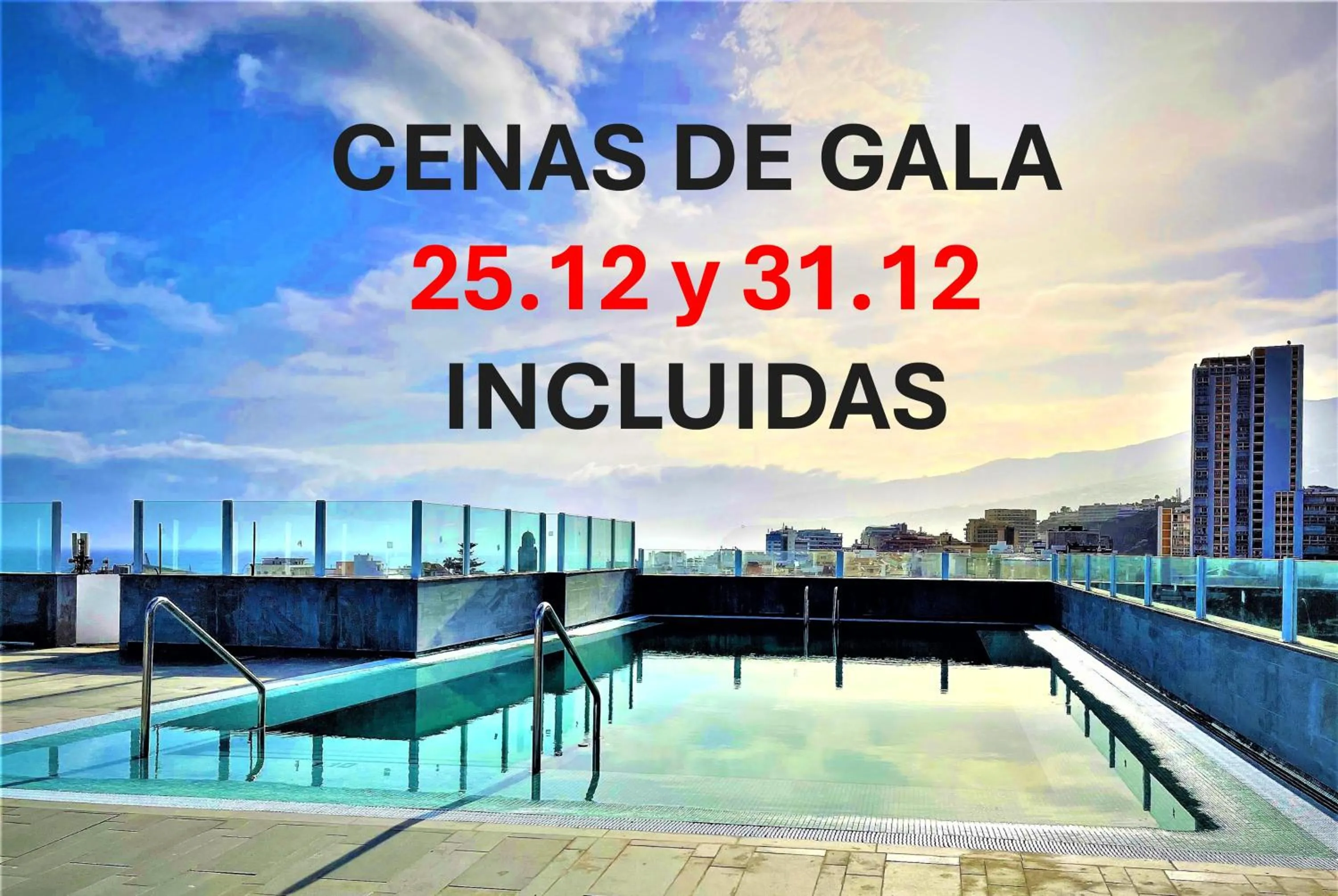 Pool view in Hotel AF Valle Orotava