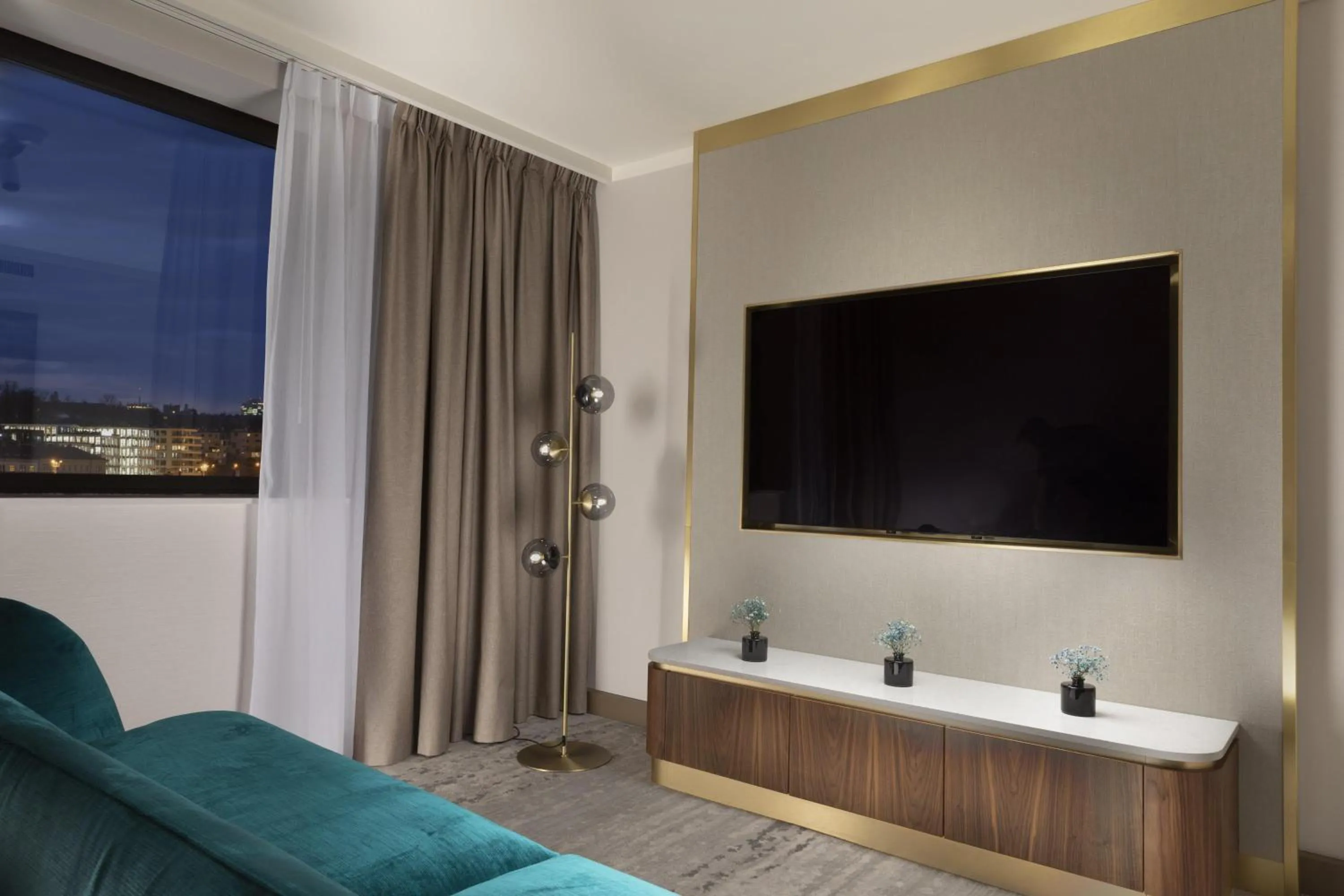 Living room in Hilton Prague Atrium