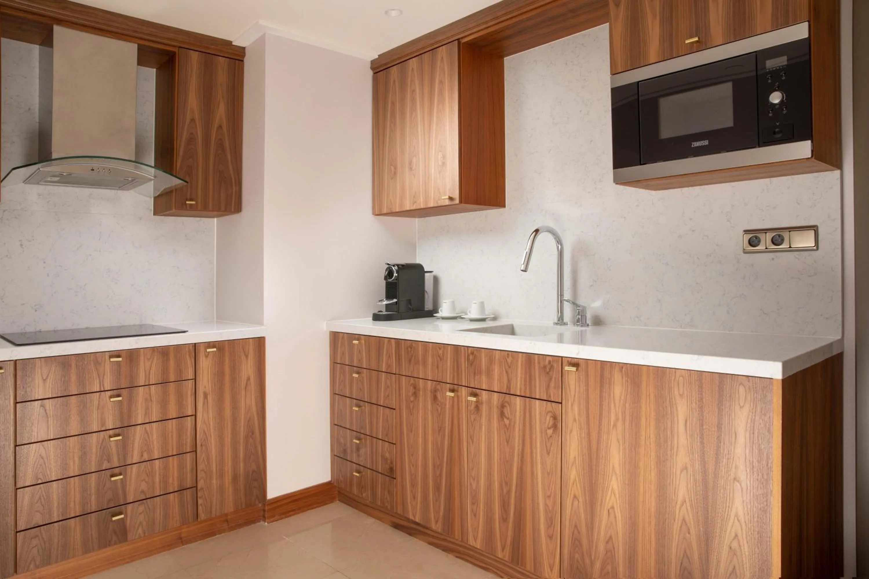 Kitchen or kitchenette in Hilton Prague Atrium