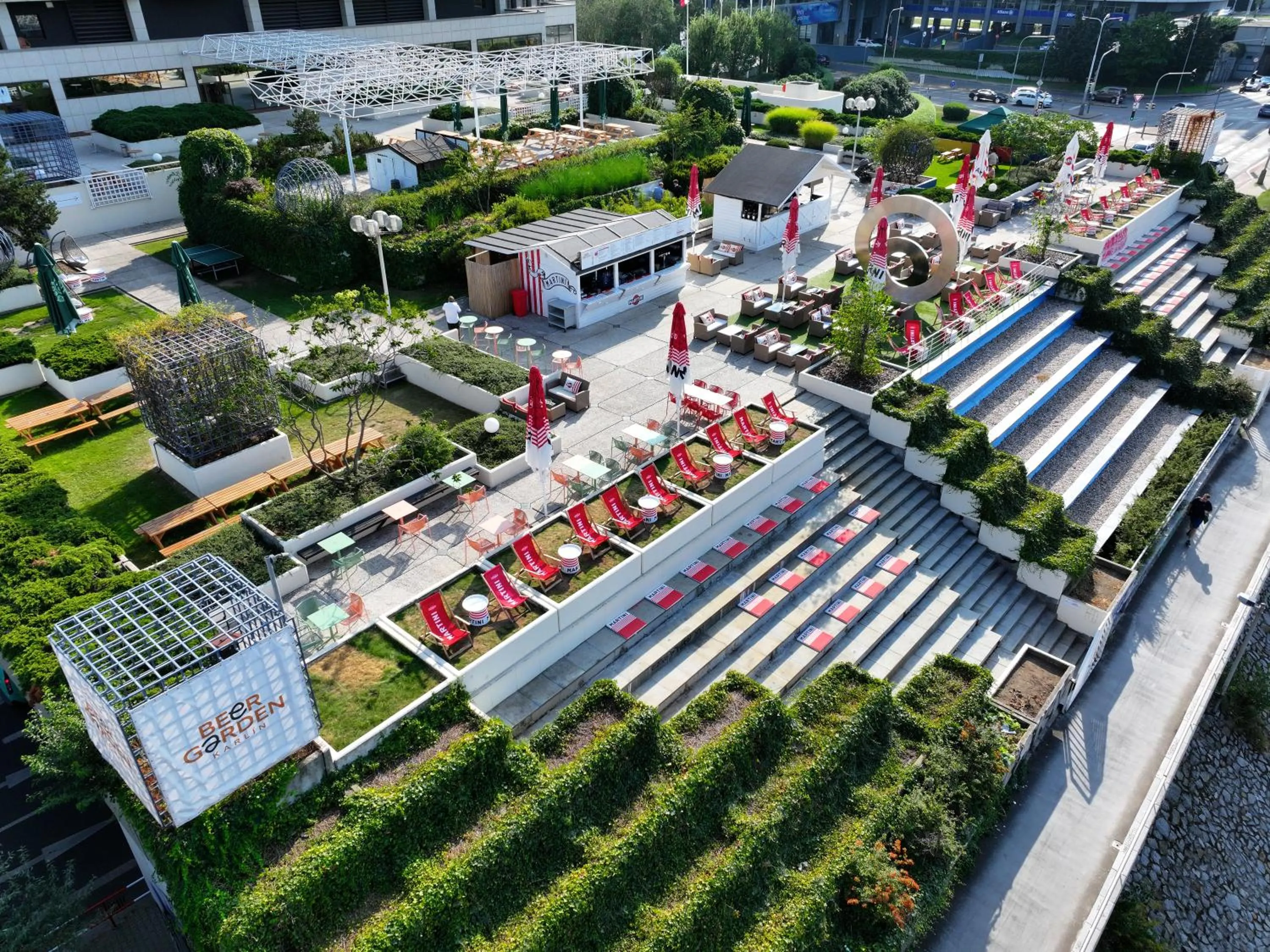 Restaurant/places to eat in Hilton Prague Hotel