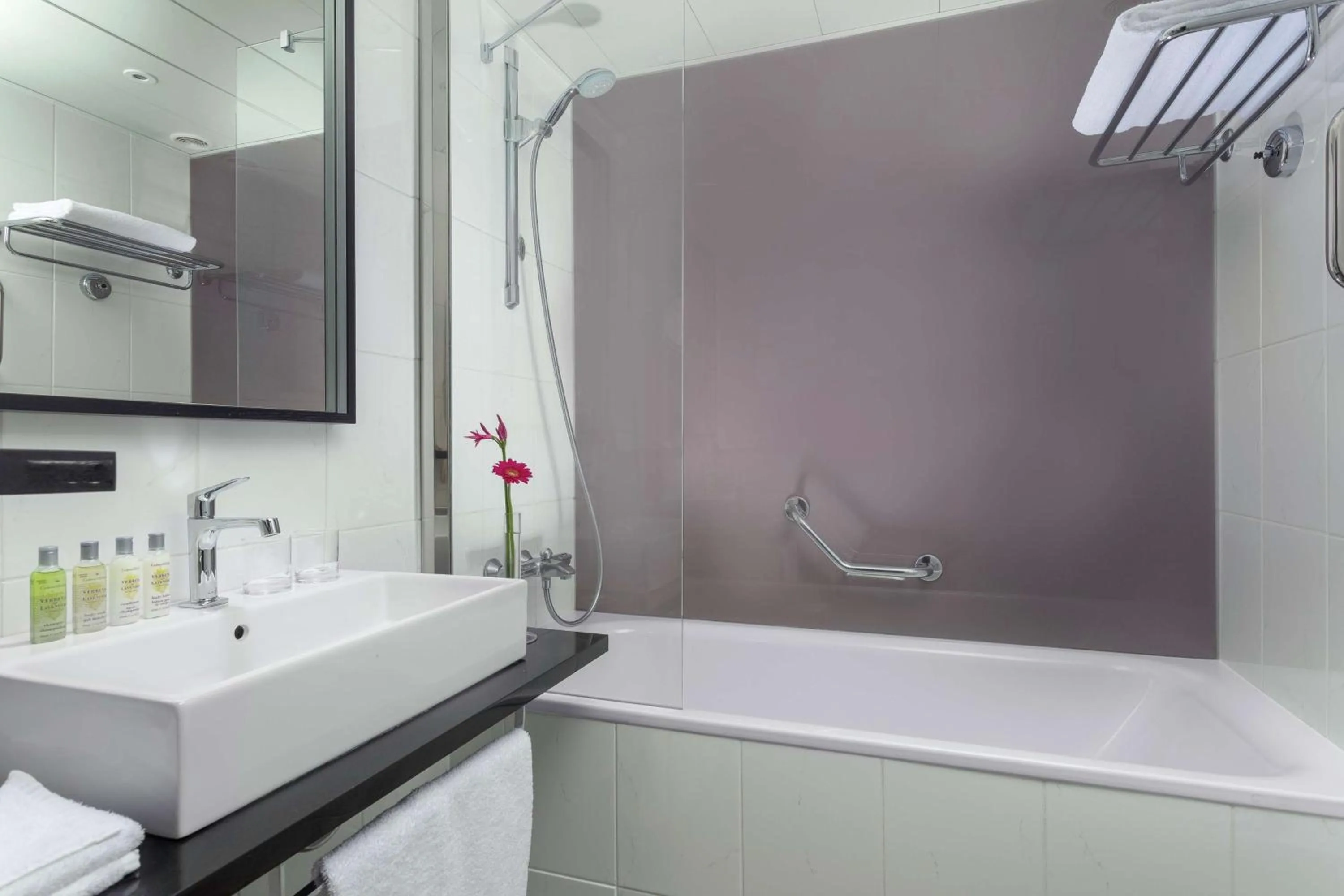 Bathroom in Hilton Prague Hotel