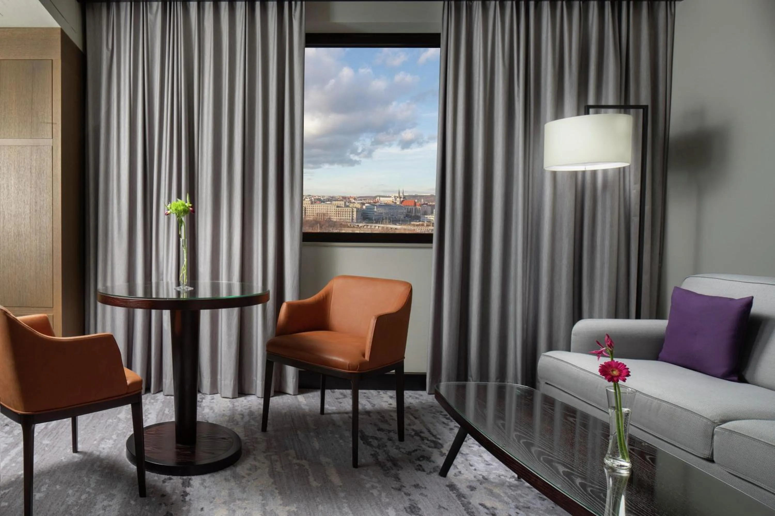 Living room in Hilton Prague Atrium