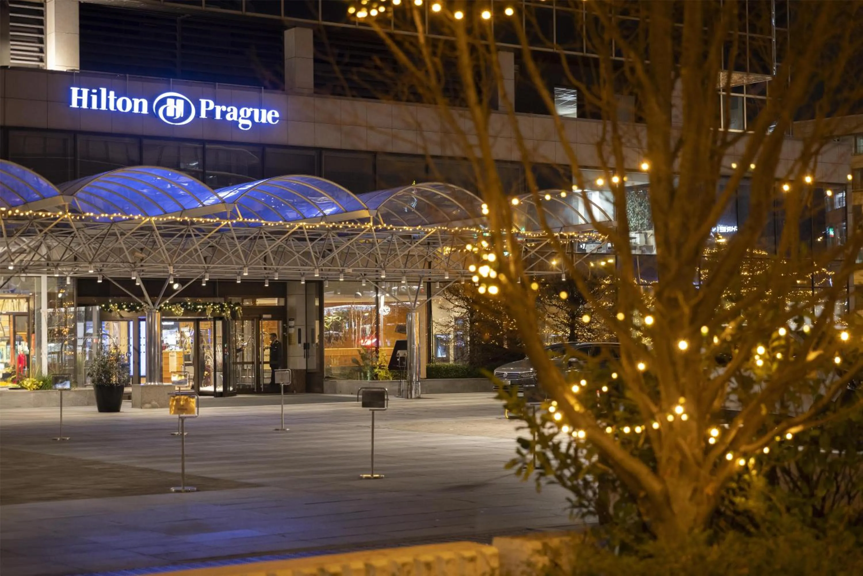 Property building in Hilton Prague Hotel