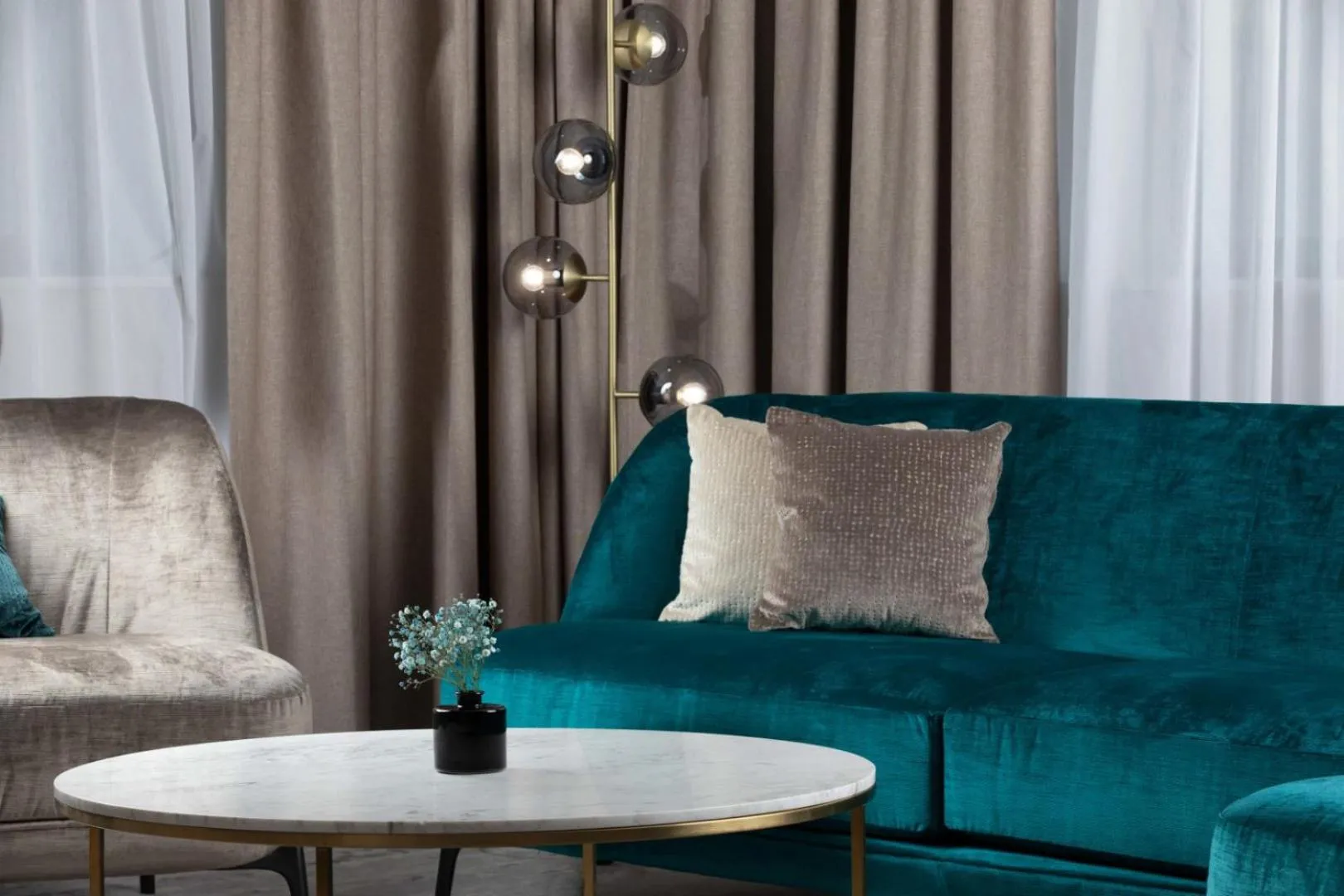 Decorative detail in Hilton Prague Hotel