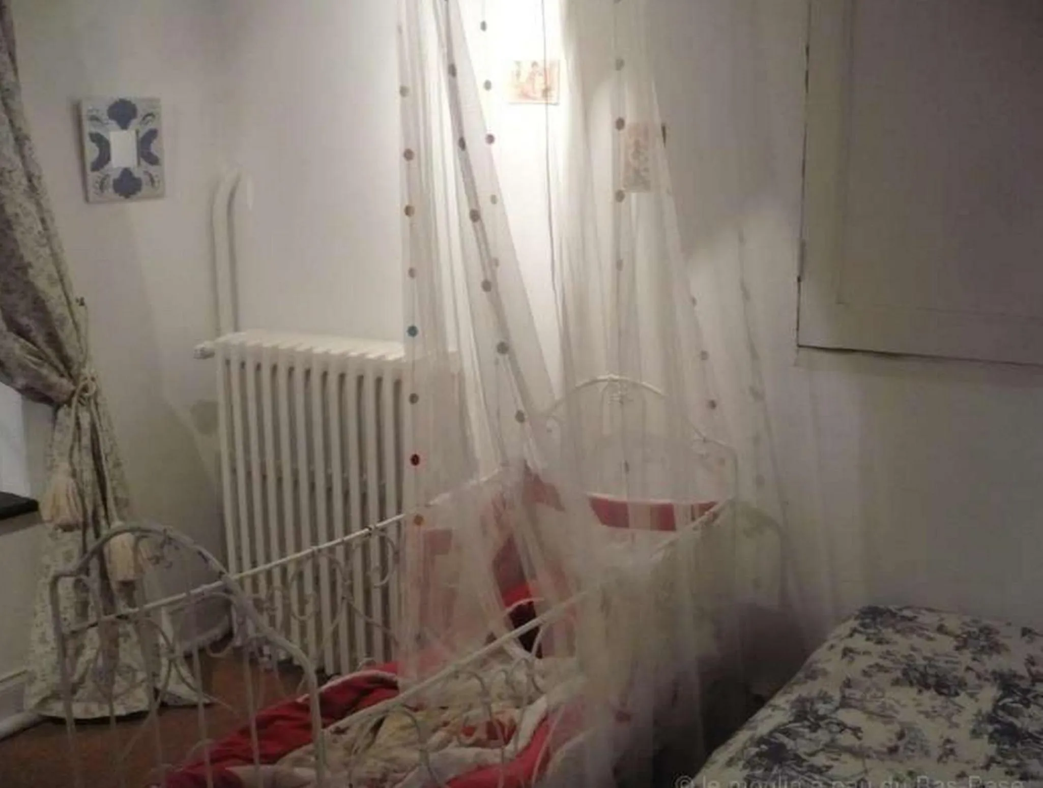 Bedroom, Bed in Maison d'hôtes Moulin du Bas Pesé