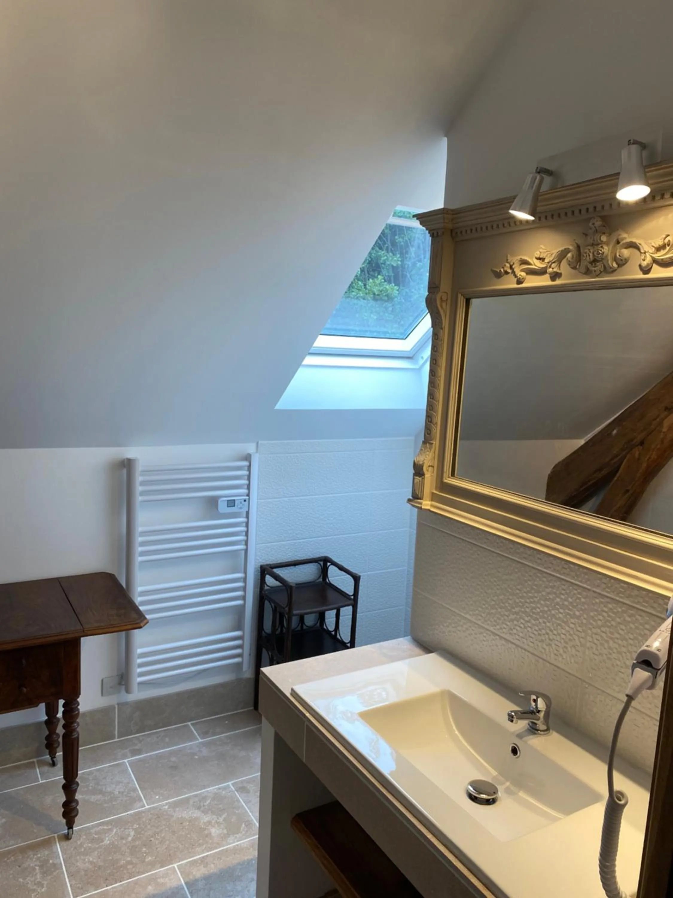 Bathroom in Maison d'hôtes Moulin du Bas Pesé