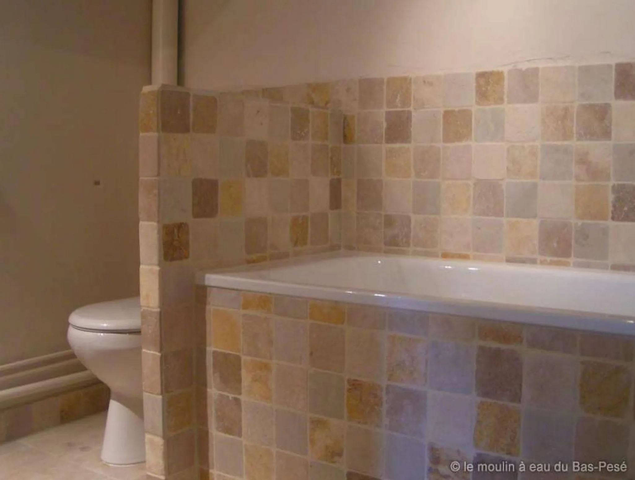 Bathroom in Maison d'hôtes Moulin du Bas Pesé