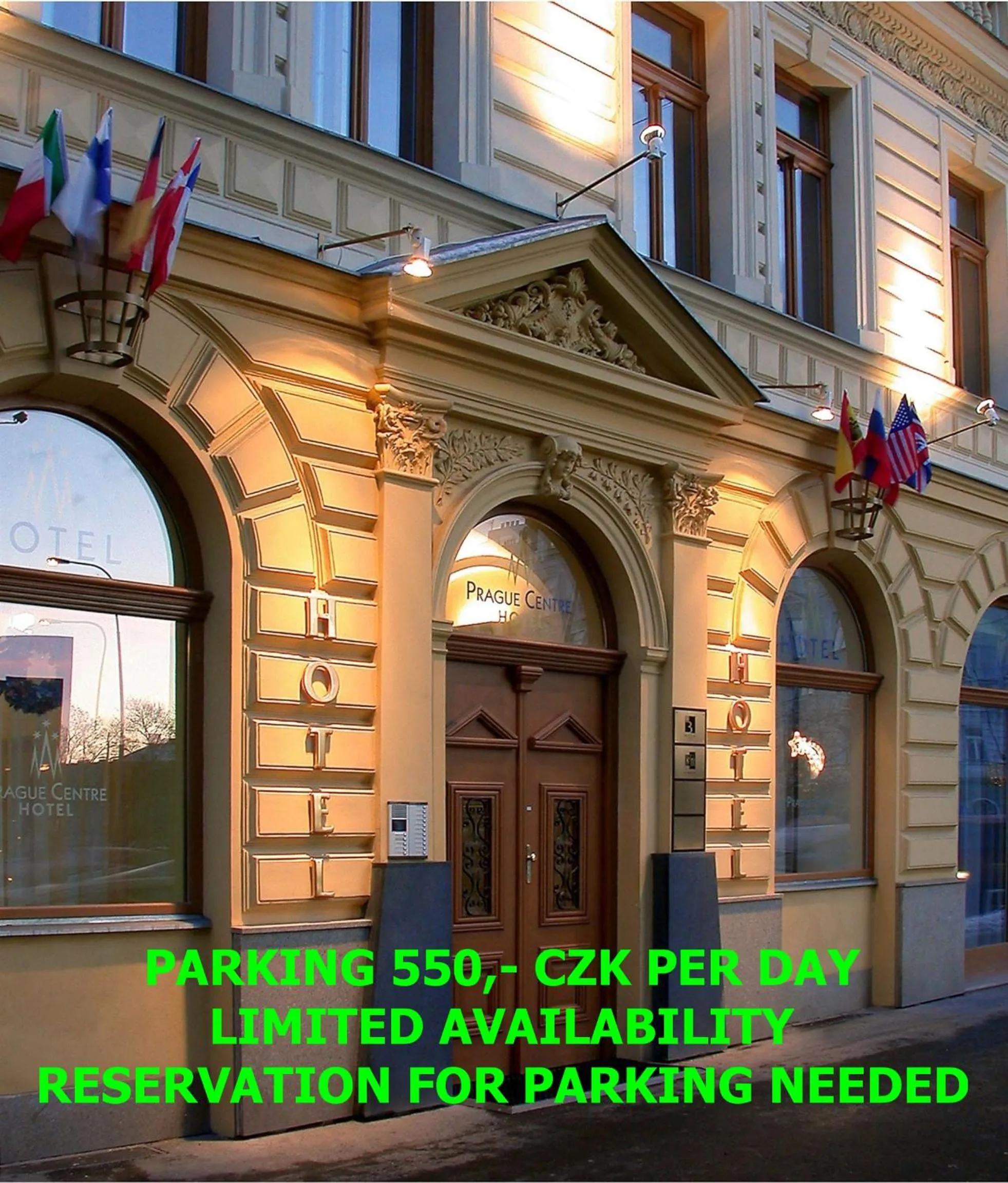 Property building in Hotel Superior Prague