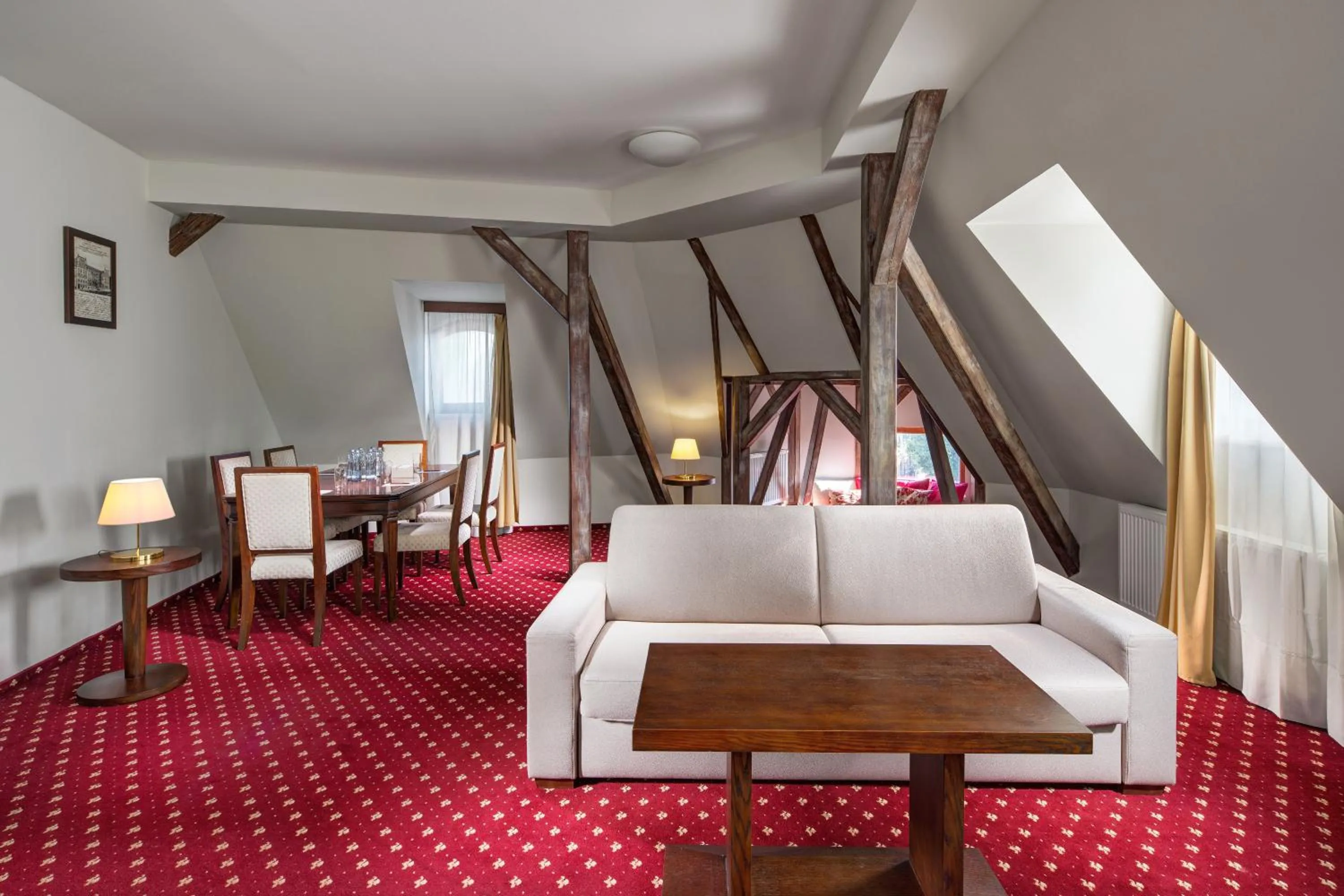 Living room in Clarion Grandhotel Zlaty Lev