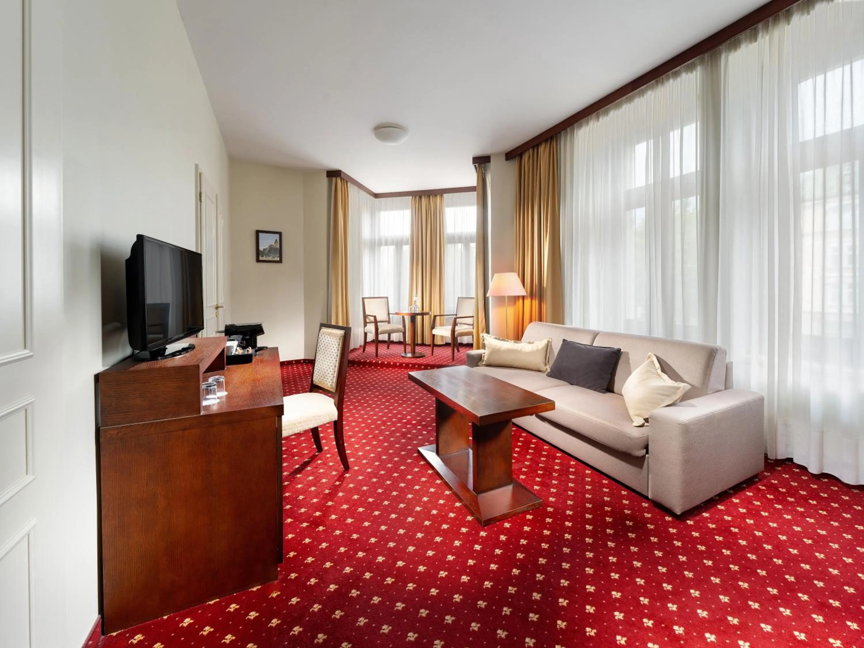 Living room in Clarion Grandhotel Zlaty Lev