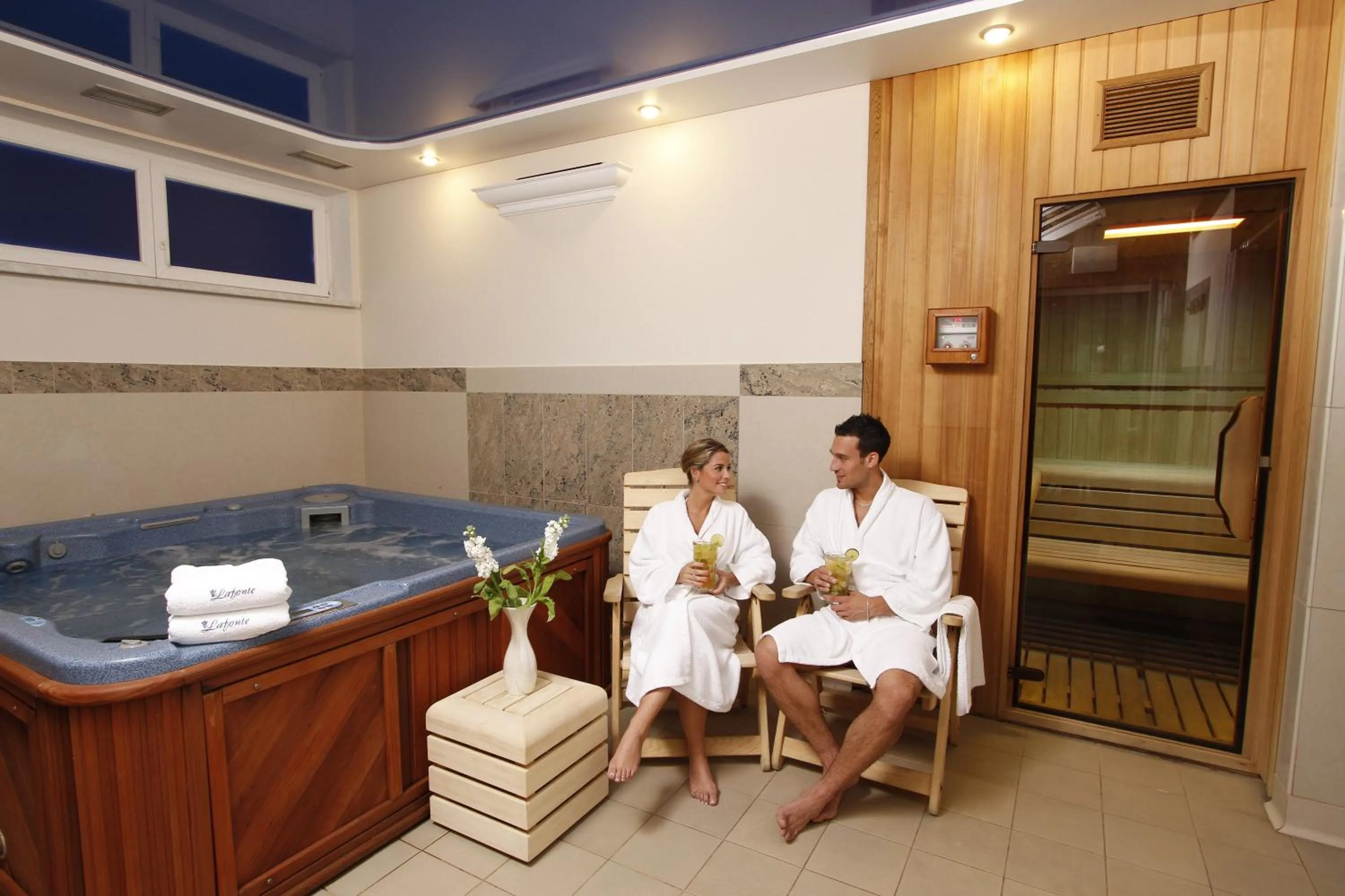 Spa and wellness centre/facilities in Hotel Lafonte