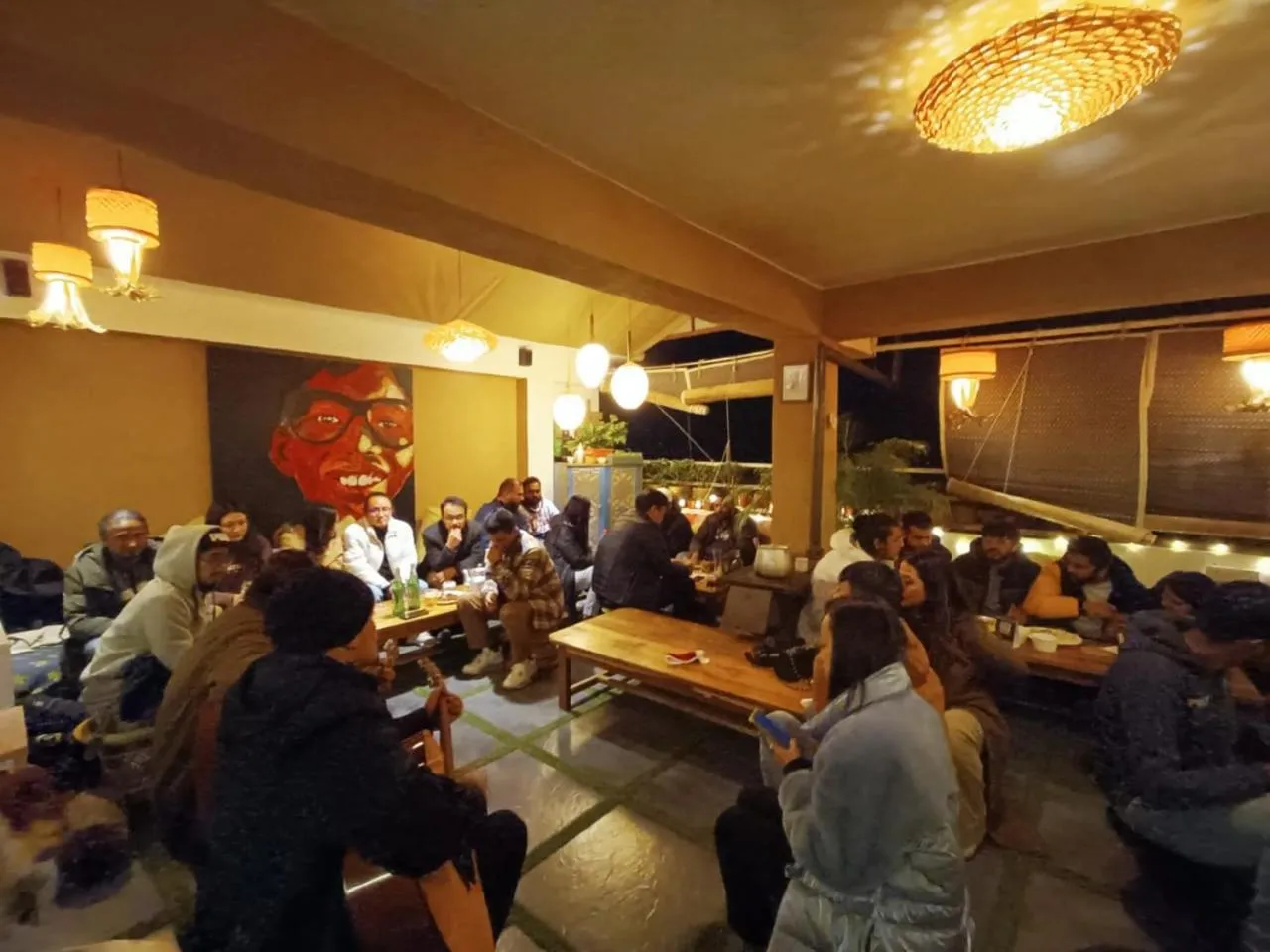 Restaurant/places to eat in Mellow Fellow Hostel