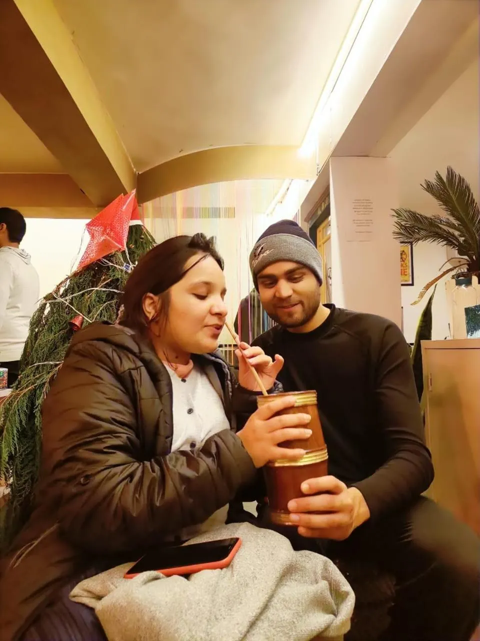 People in Mellow Fellow Hostel