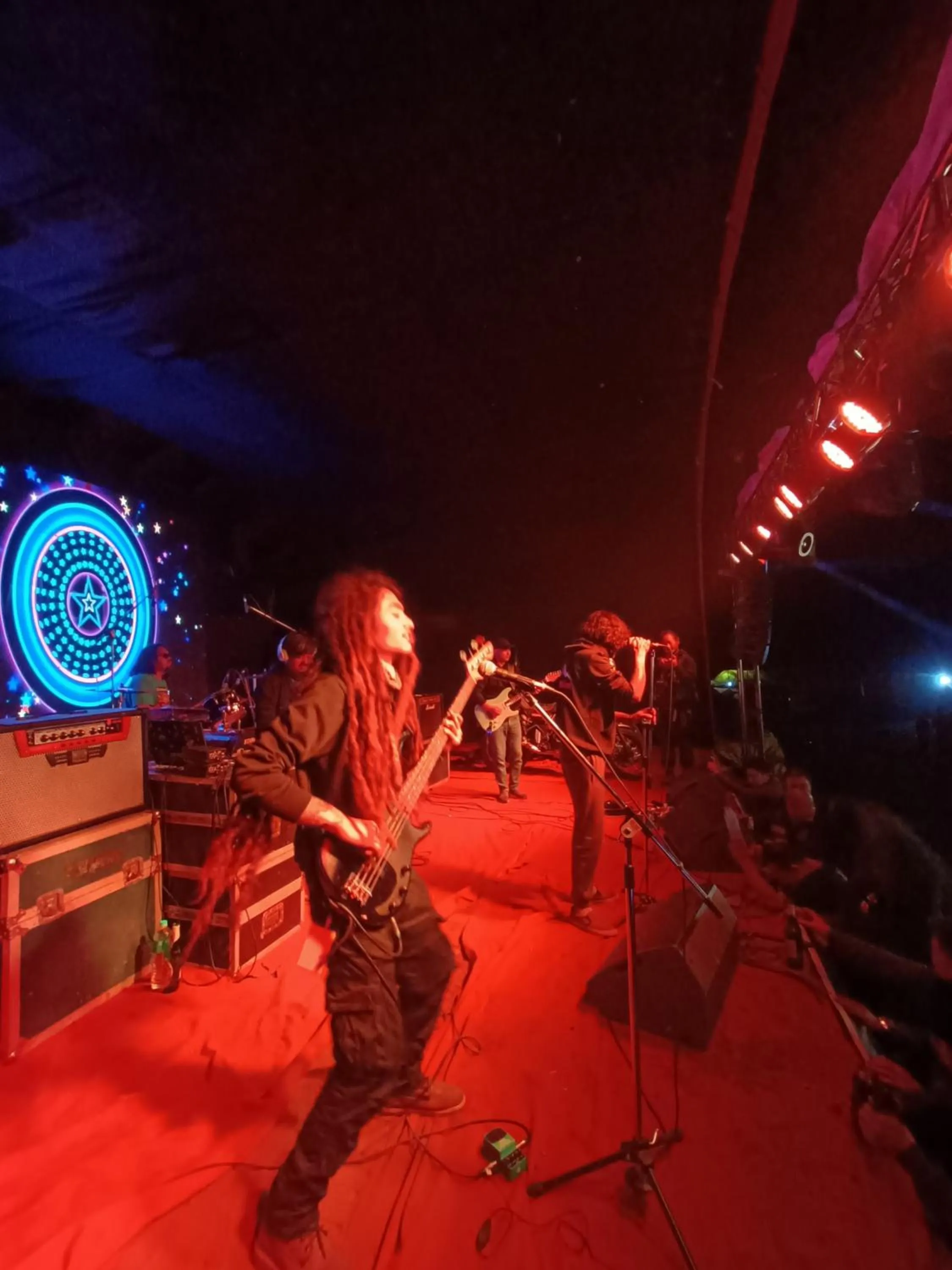 group of guests in Mellow Fellow Hostel