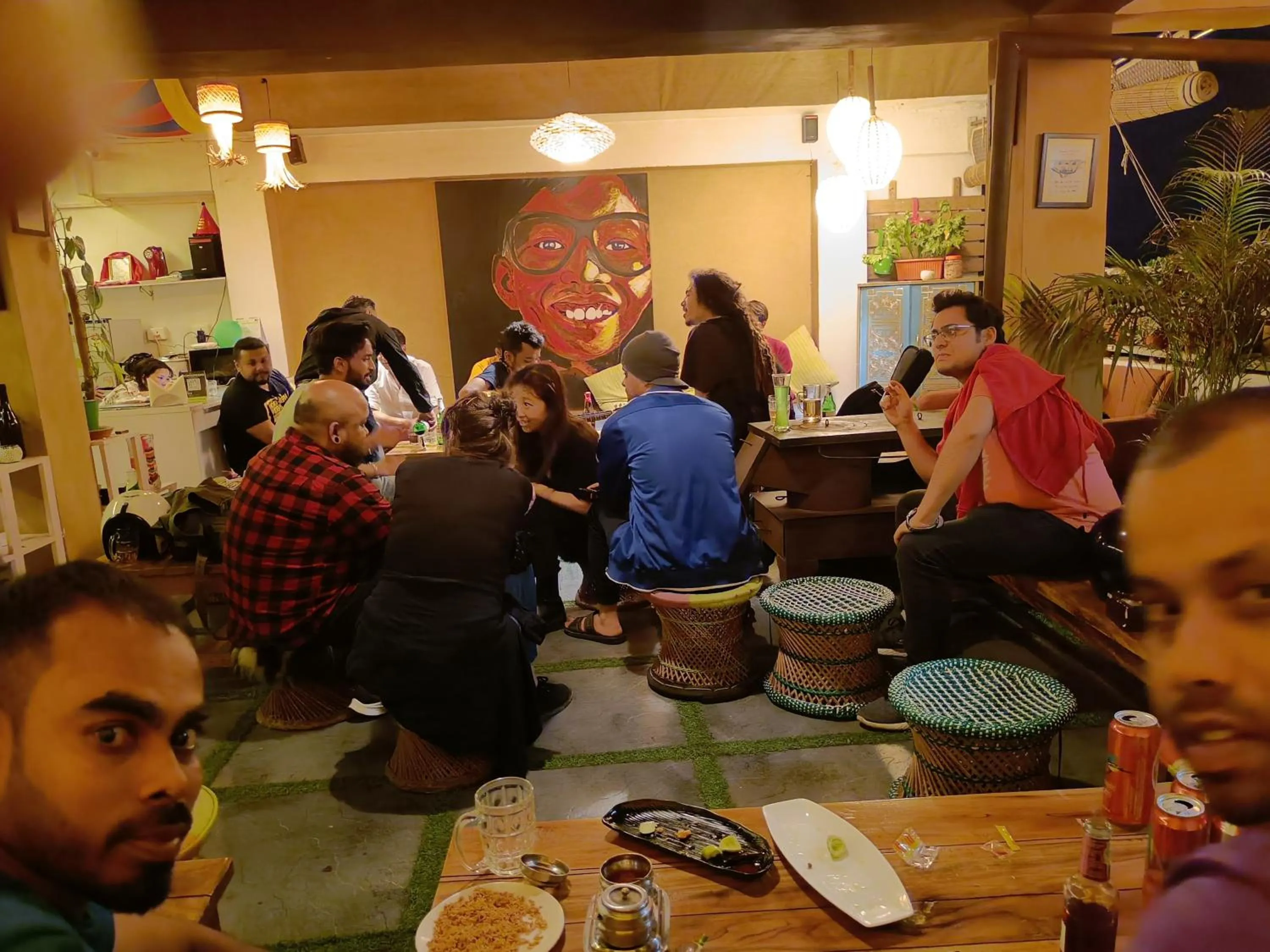 Restaurant/places to eat in Mellow Fellow Hostel