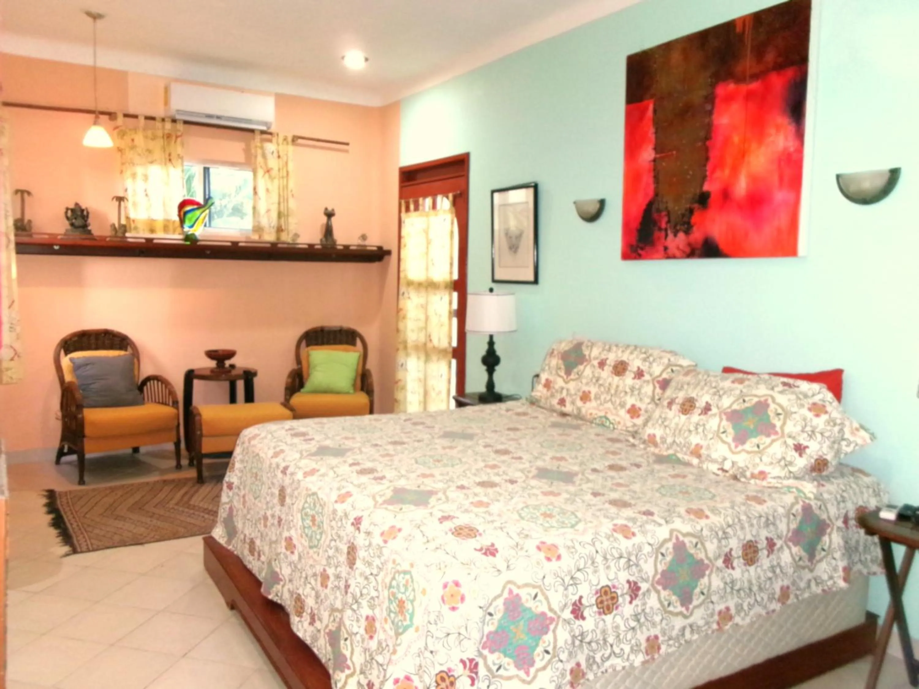 Bedroom in Casa Gatos Suites