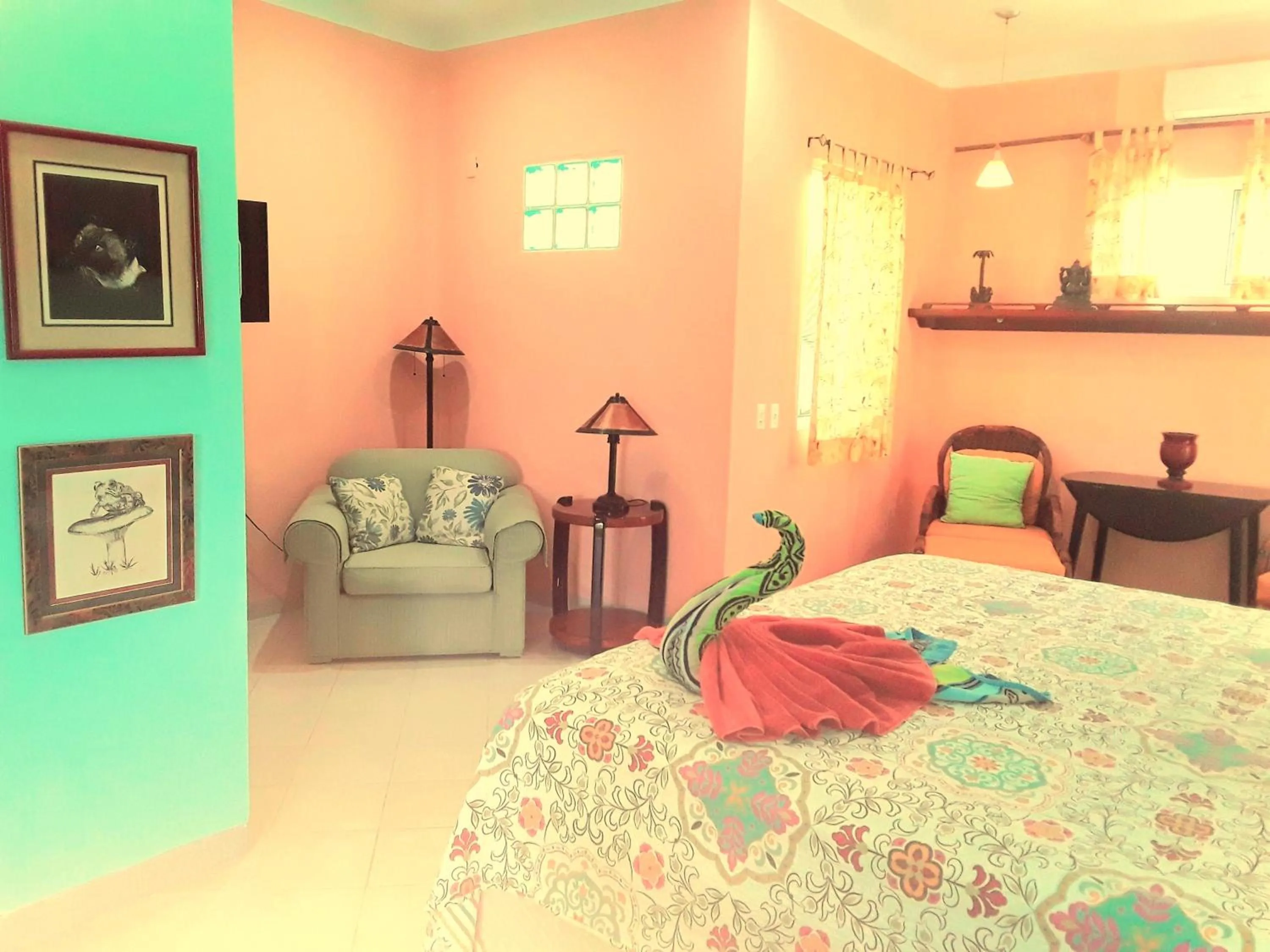 Bedroom in Casa Gatos Suites