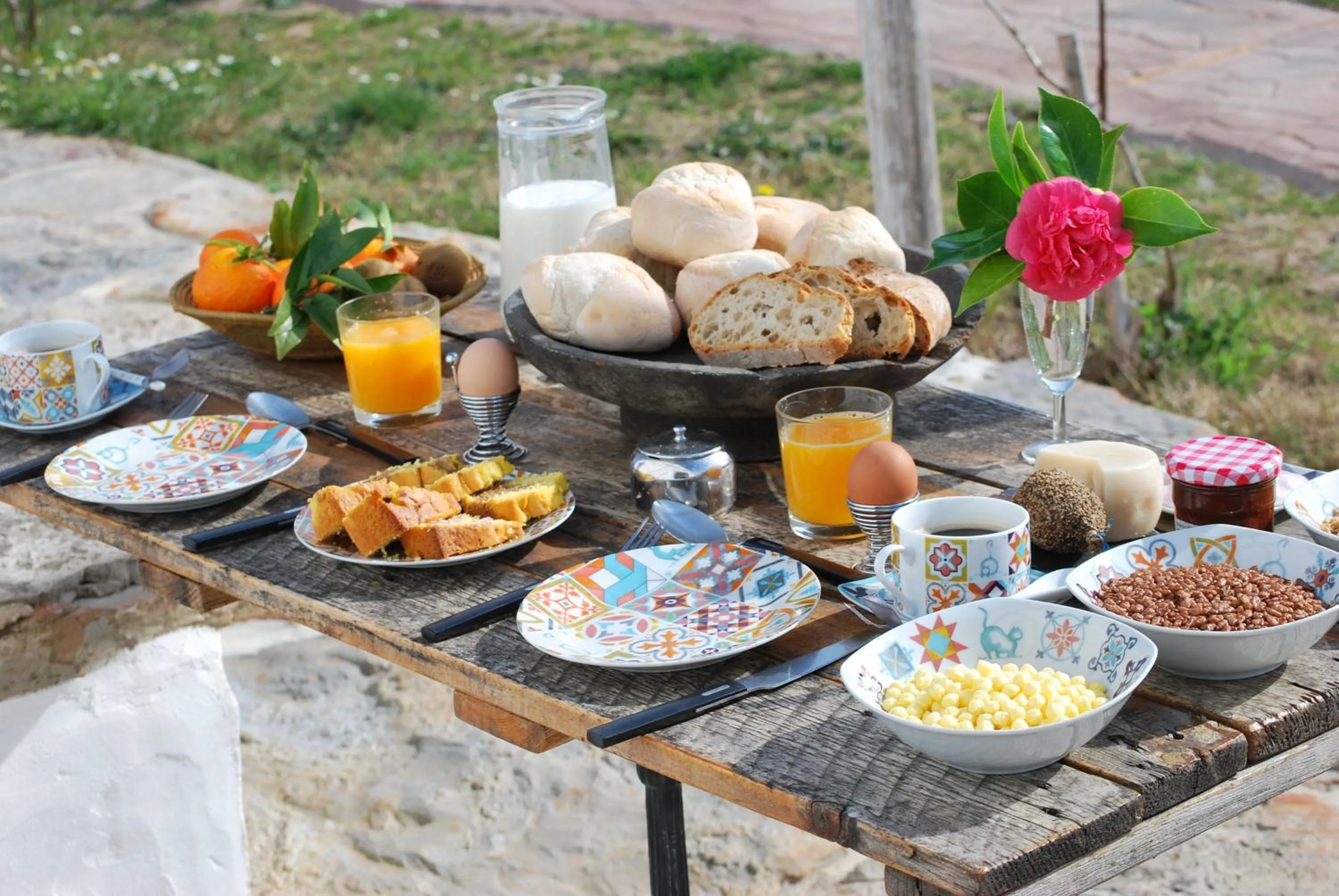 Breakfast in Alegria rustica