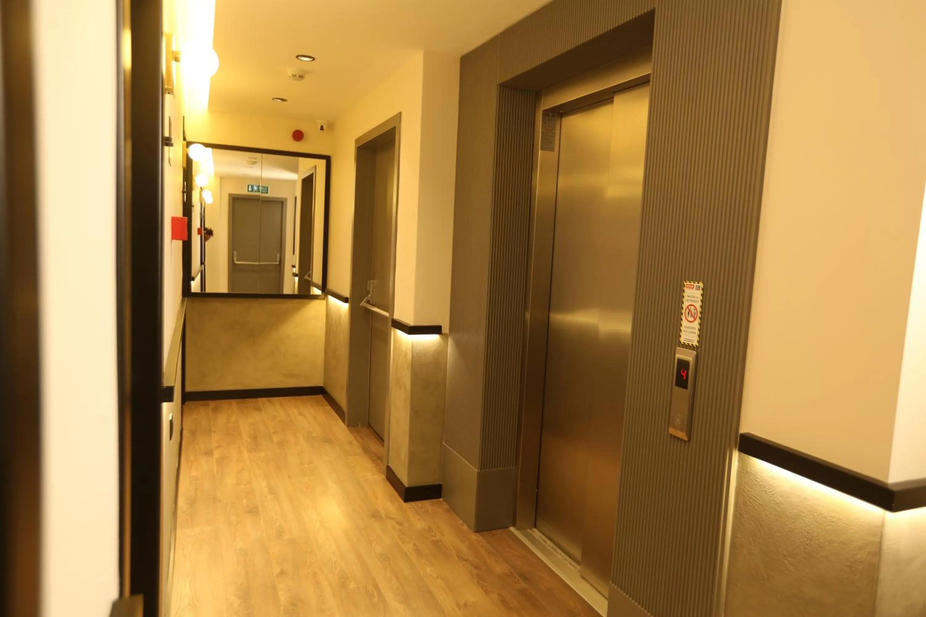 elevator in Moja City Hotel