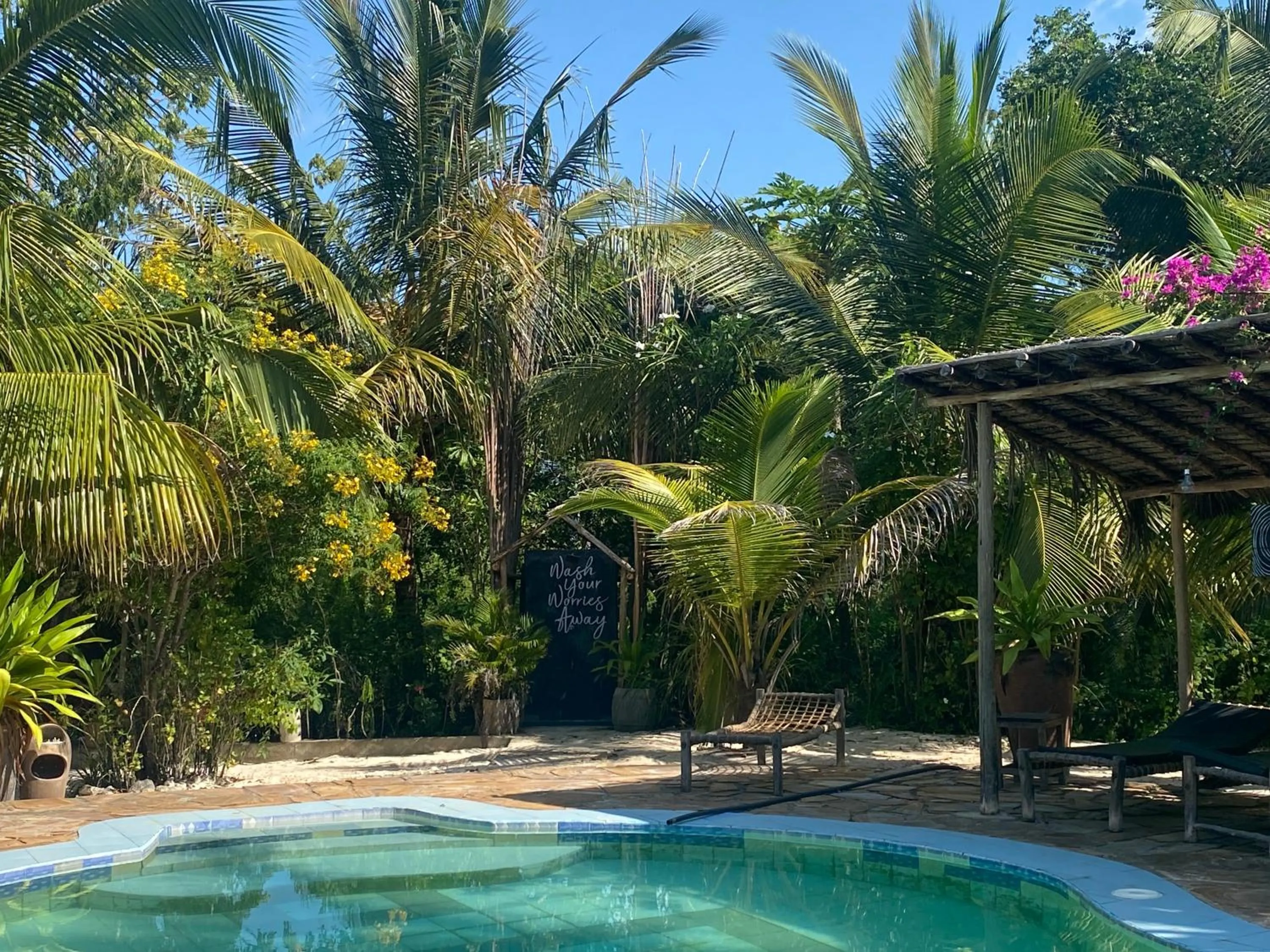 Swimming pool in Mbuyuni Beach Village