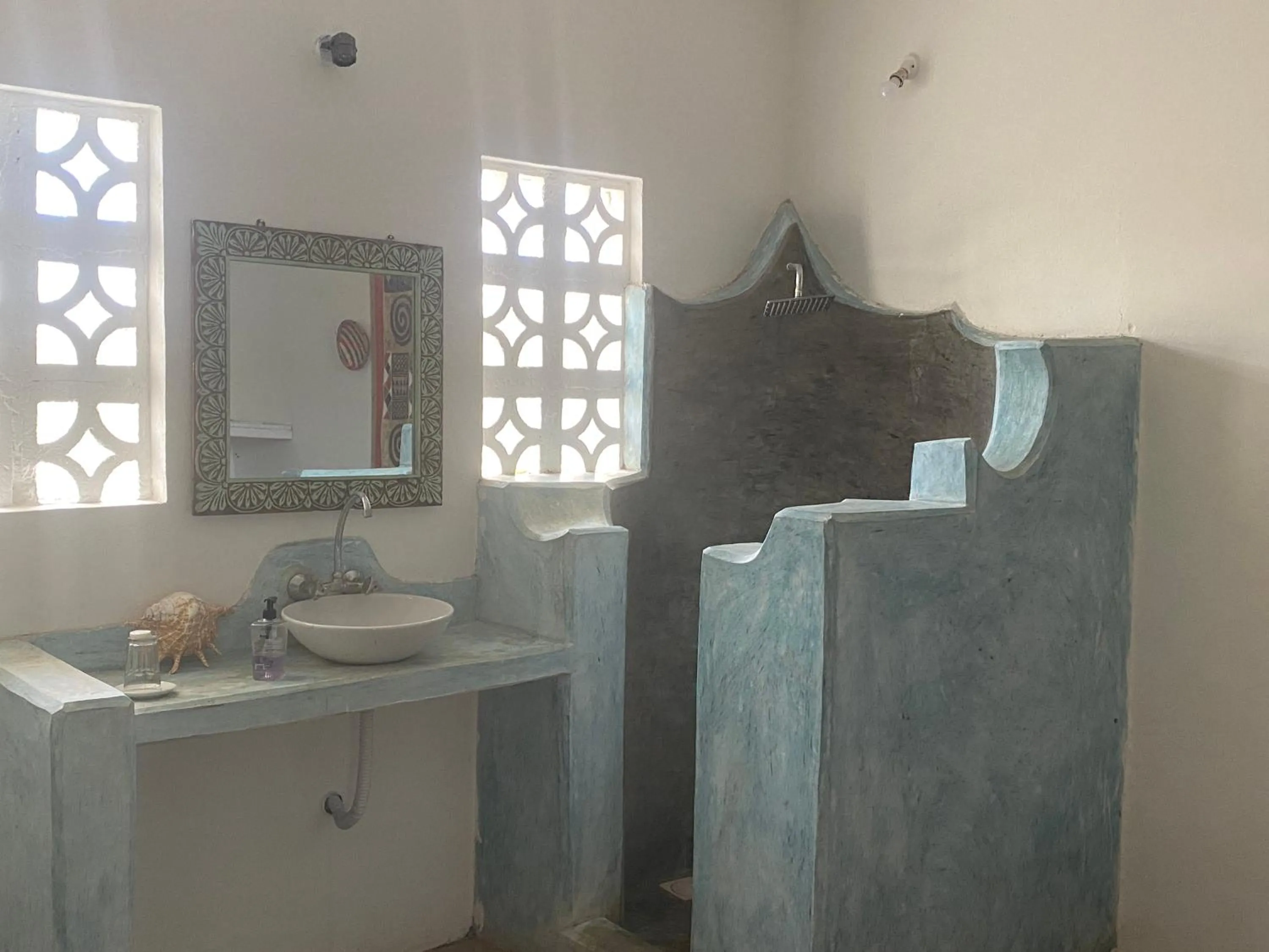 Bathroom in Mbuyuni Beach Village