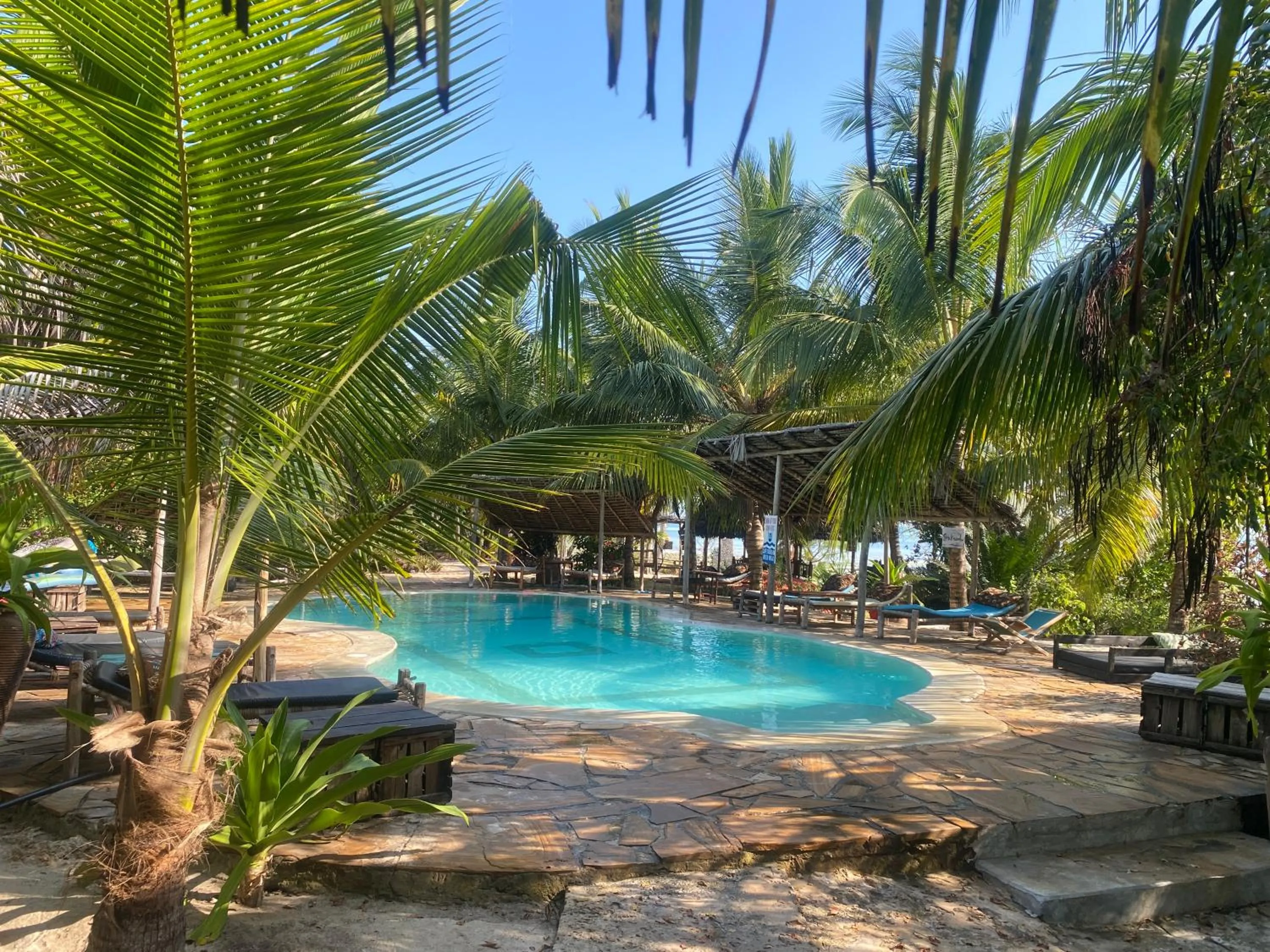 Swimming pool in Mbuyuni Beach Village