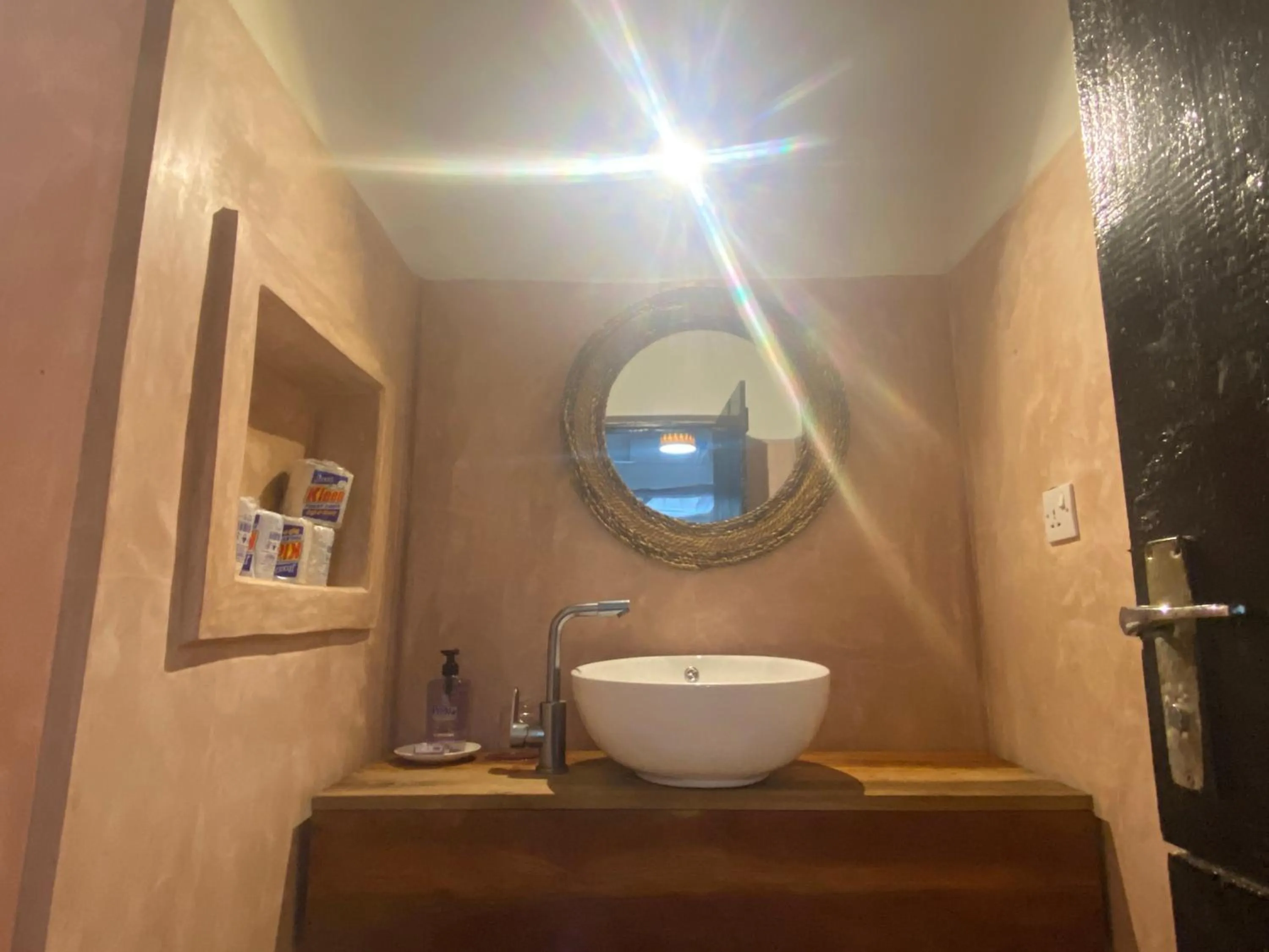 Shower in Mbuyuni Beach Village